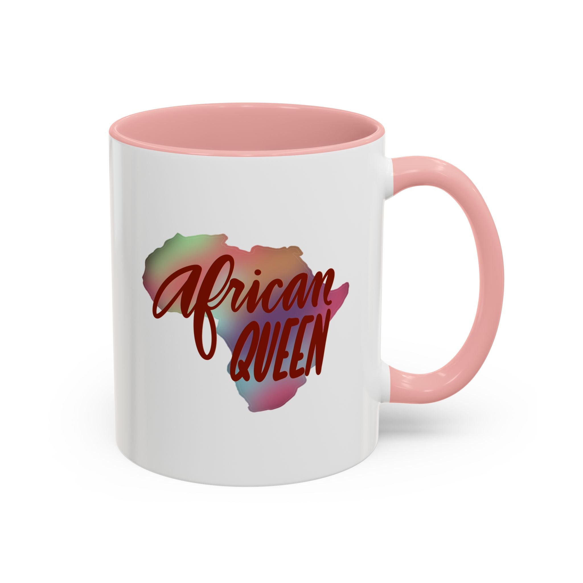 African Queen Accent Coffee Mug - Stylish Ceramic Cup