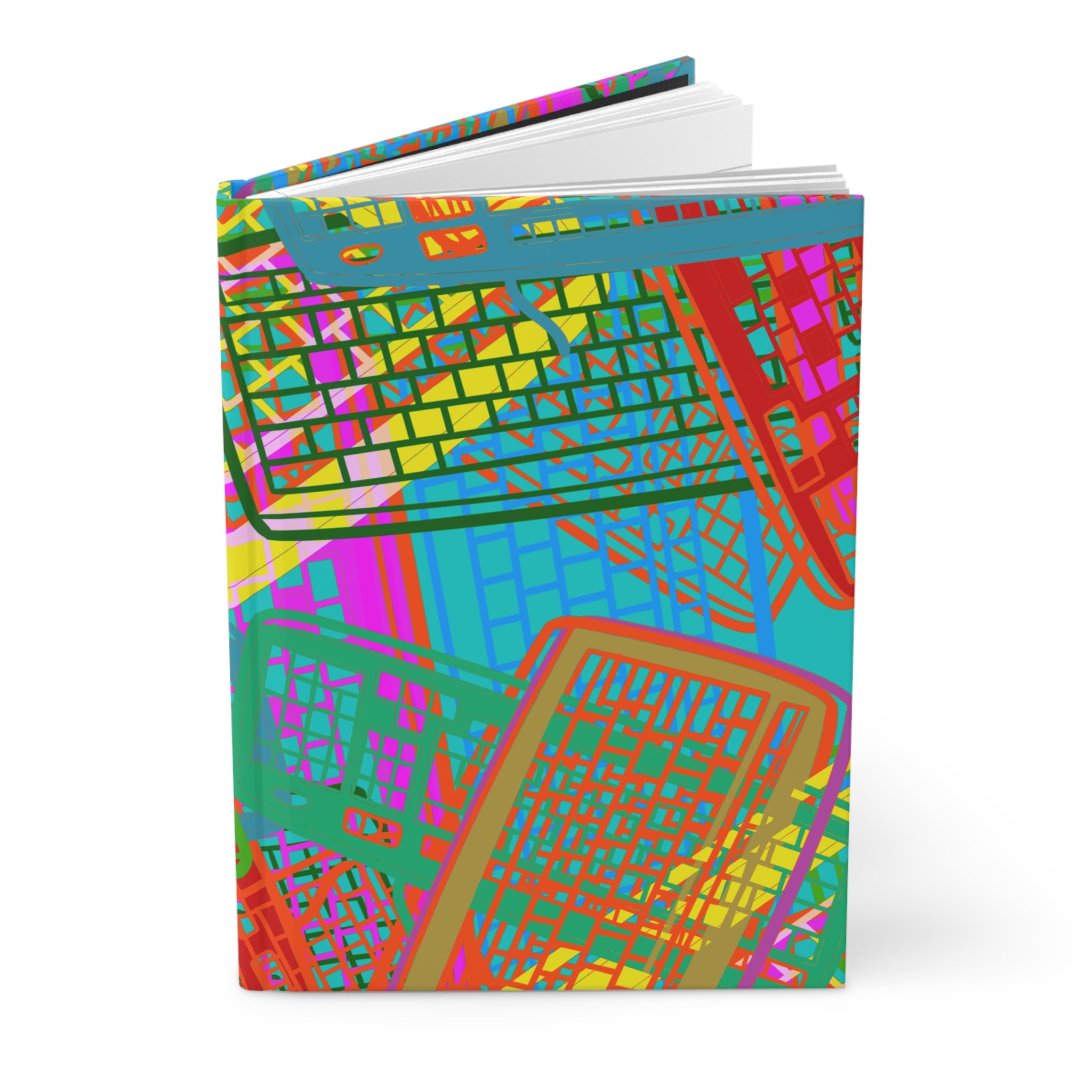 KEYBOARD WARRIOR Hardcover Journal Matte