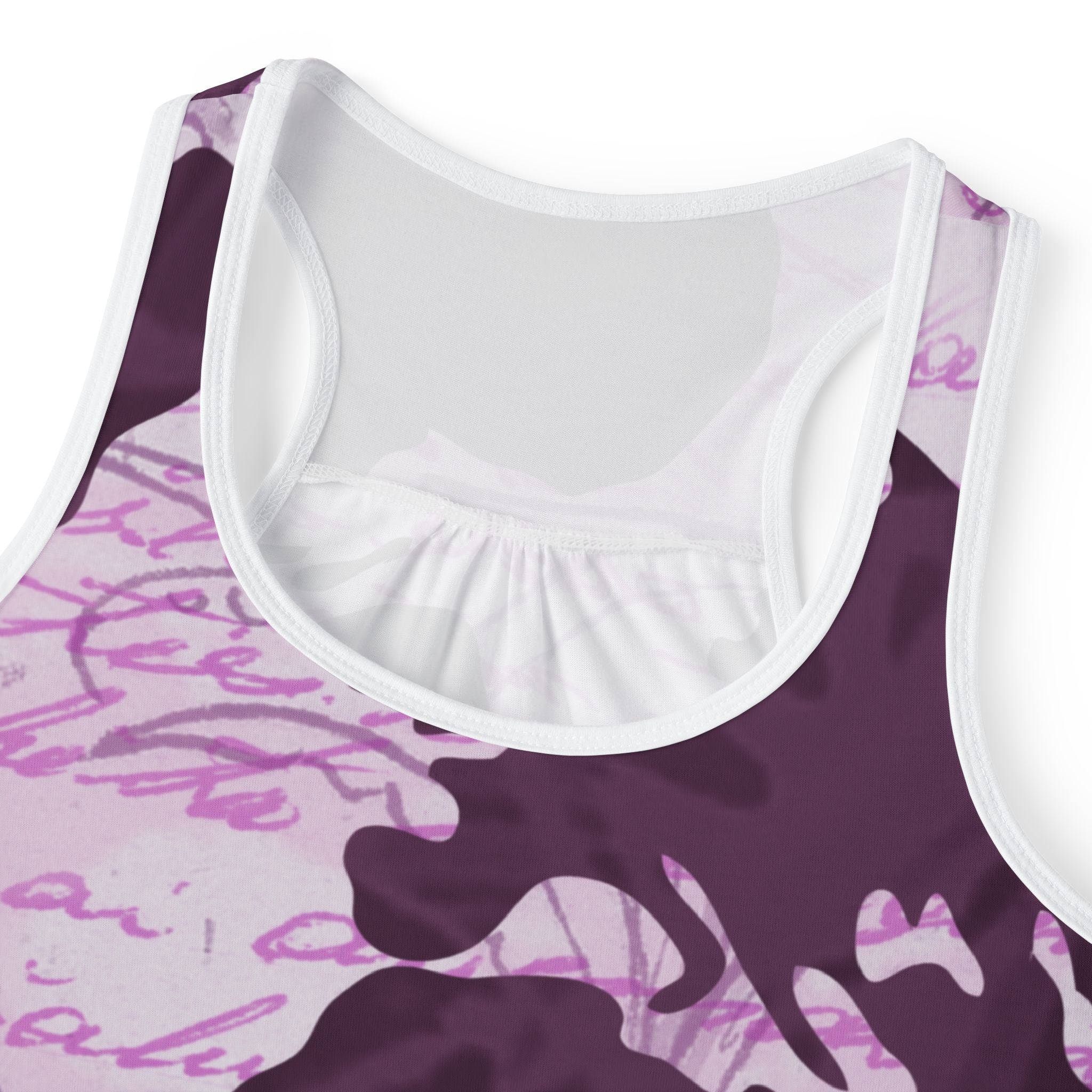 Elegant World Map Women's Tank Top - Stylish Summer Top with Global Theme
