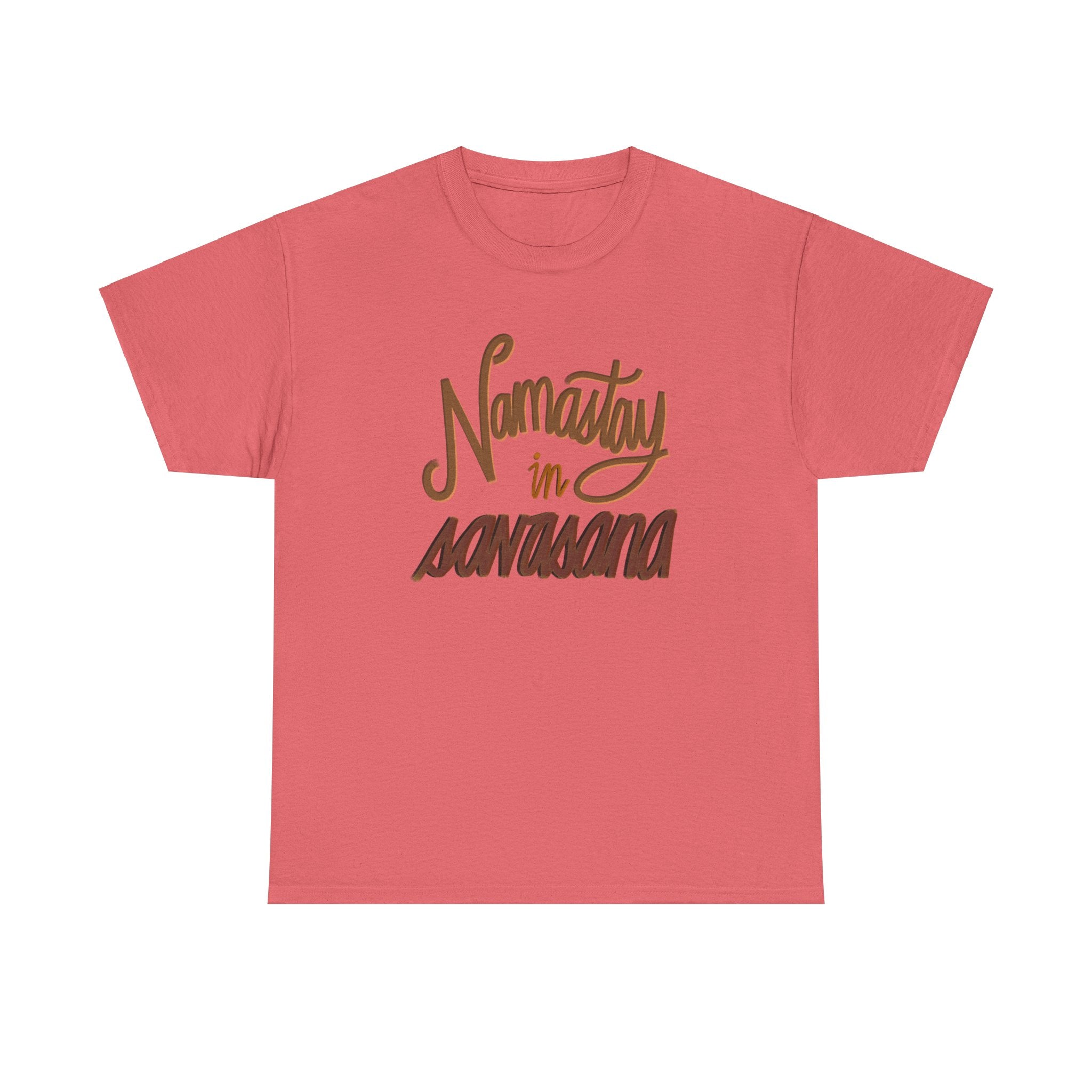 NAMASTAY IN SAVASANA Unisex Heavy Cotton Tee