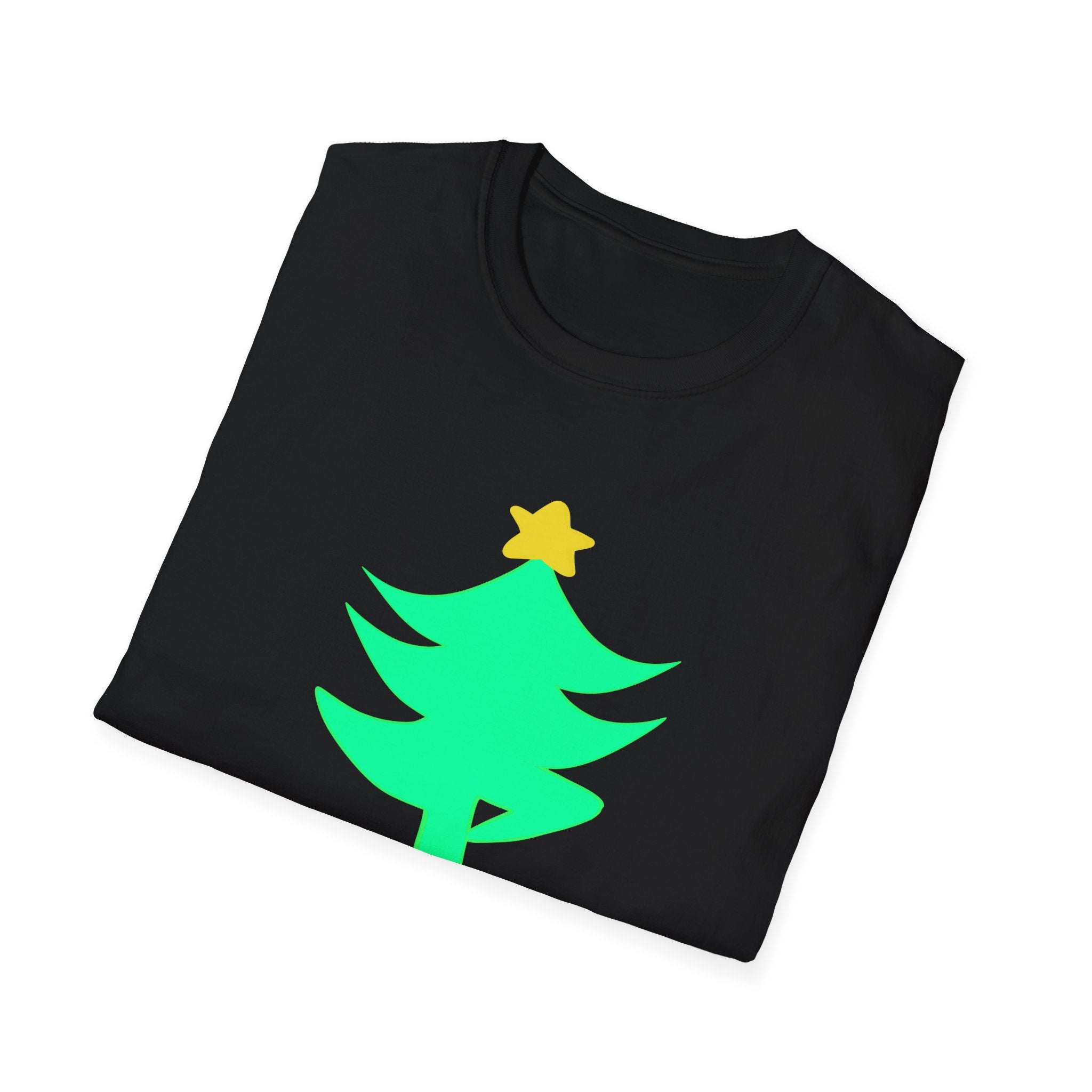 OM CHRISTMAS TREE Unisex Softstyle T-Shirt