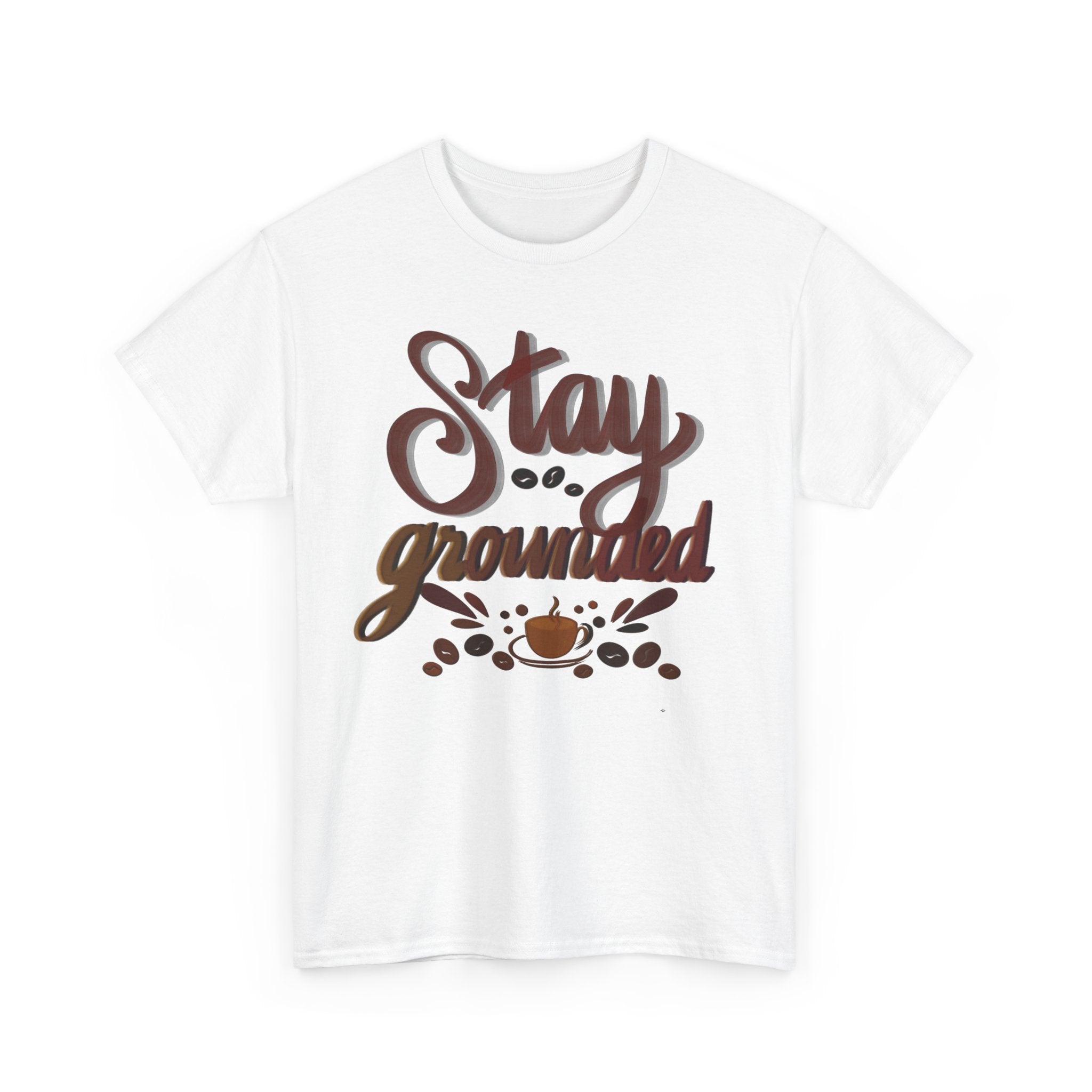 STAY GROUNDED Unisex Heavy Cotton Tee