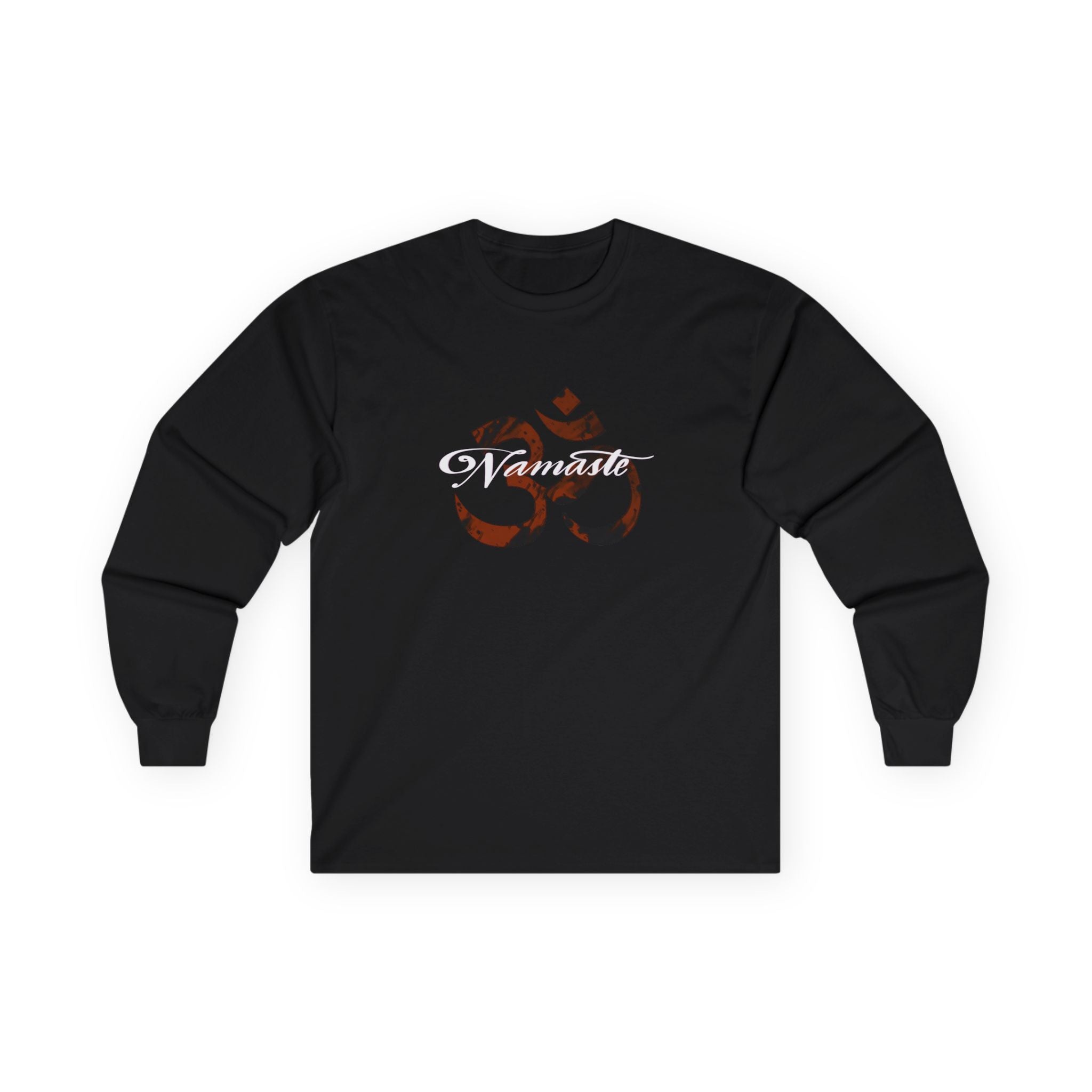 Men's & Women's Om Long Sleeve Tee - Spiritual Cotton Shirt
