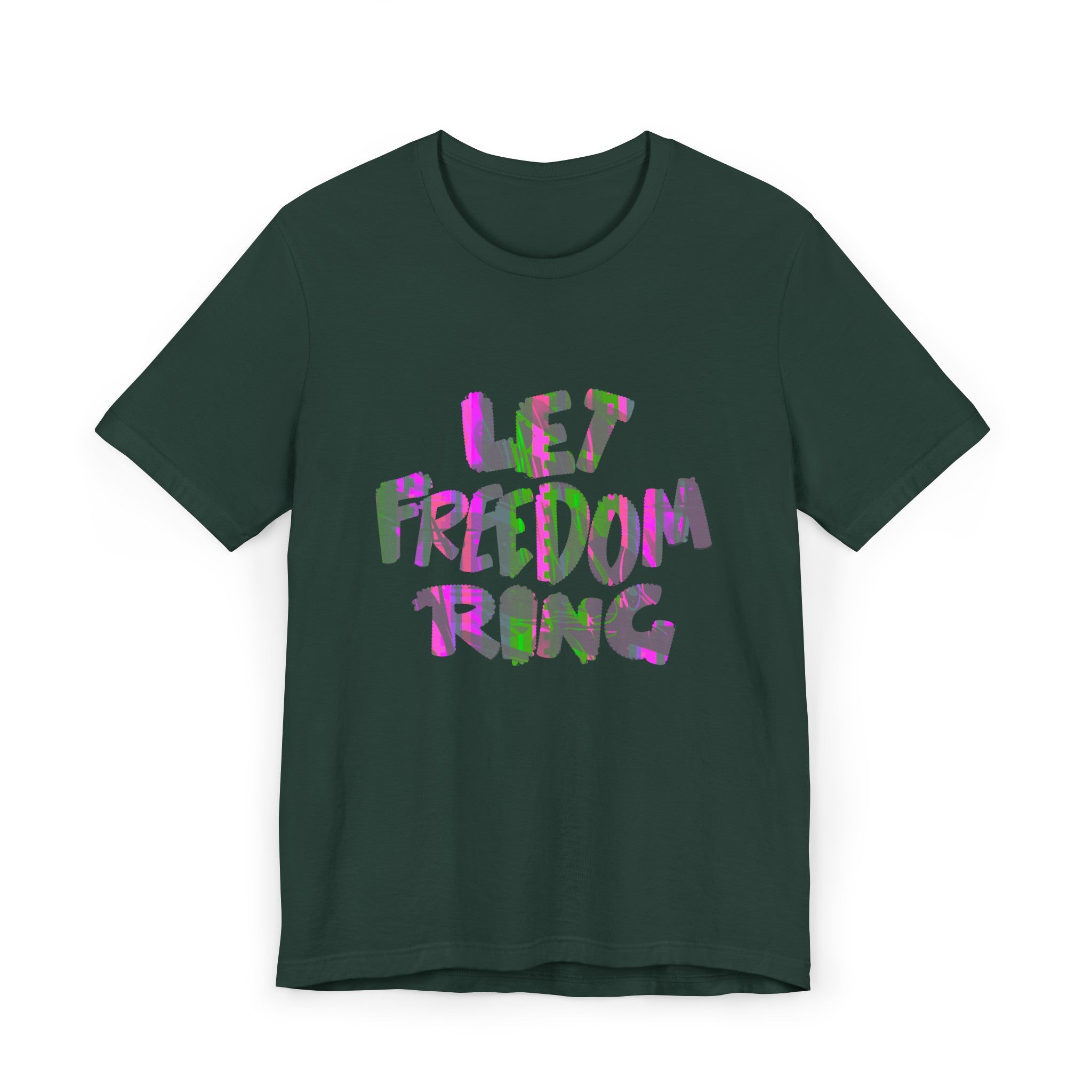 LET FREEDOM RING Unisex Jersey T-Shirt