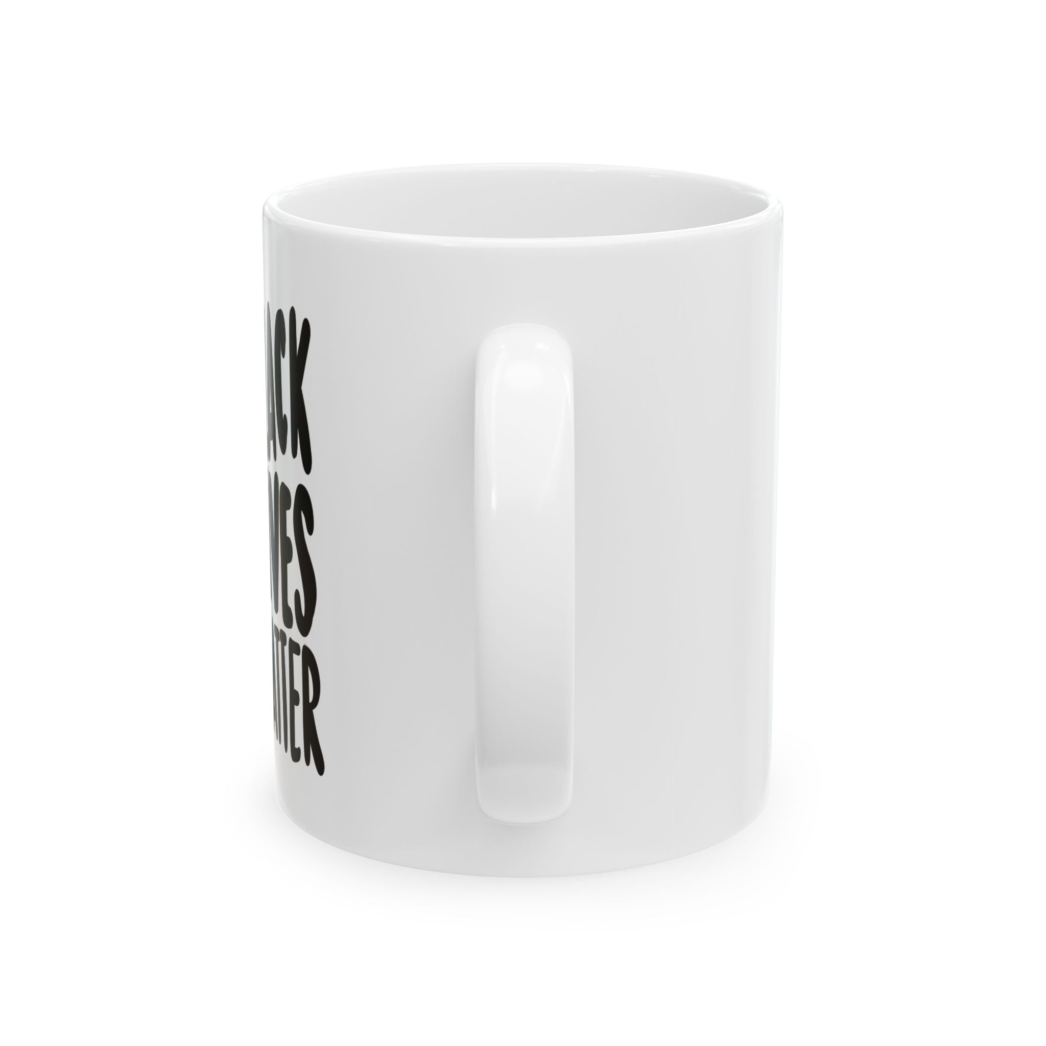 Empowerment Ceramic Mug - 11oz | 'Black Lives Matter' & Fist Design