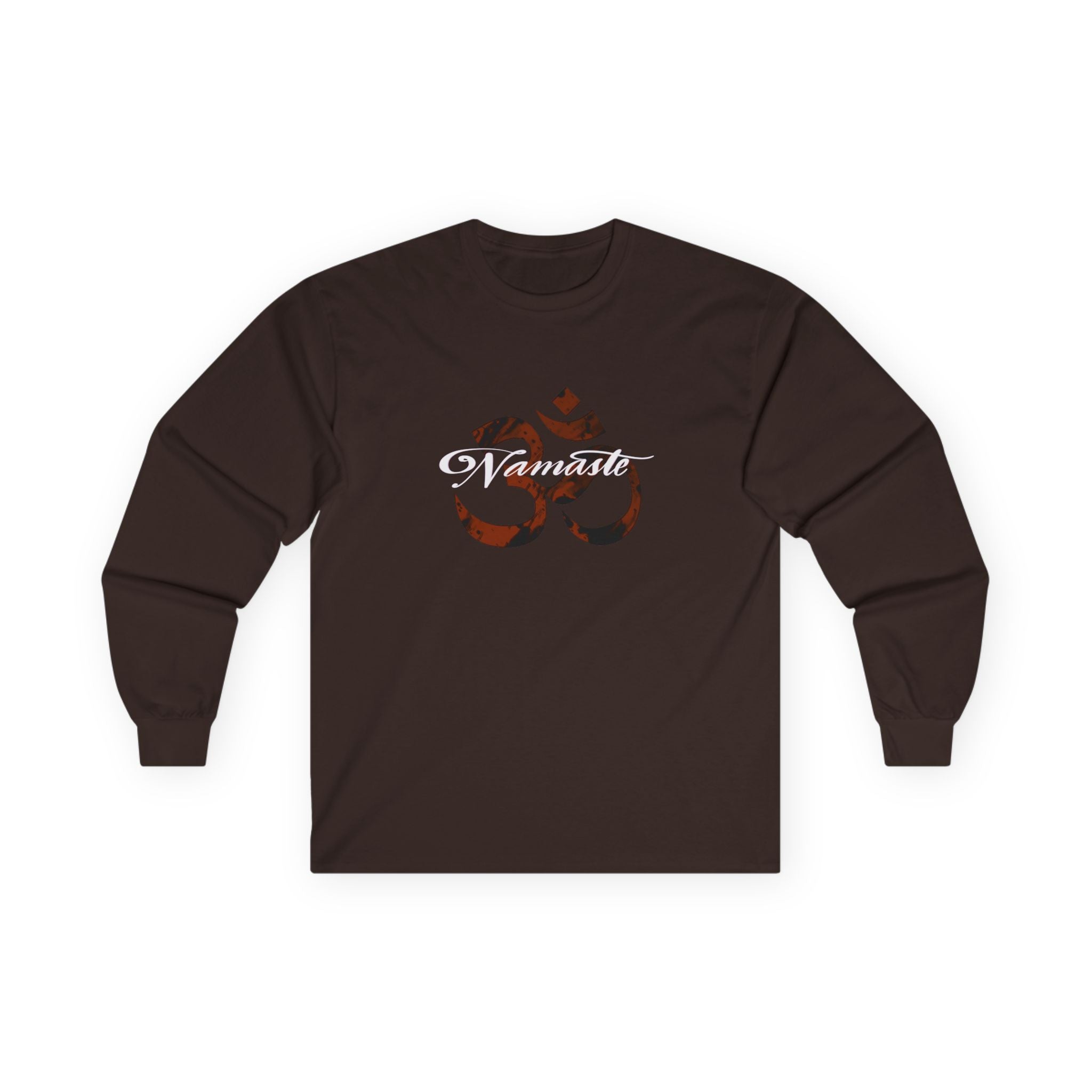 Men's & Women's Om Long Sleeve Tee - Spiritual Cotton Shirt