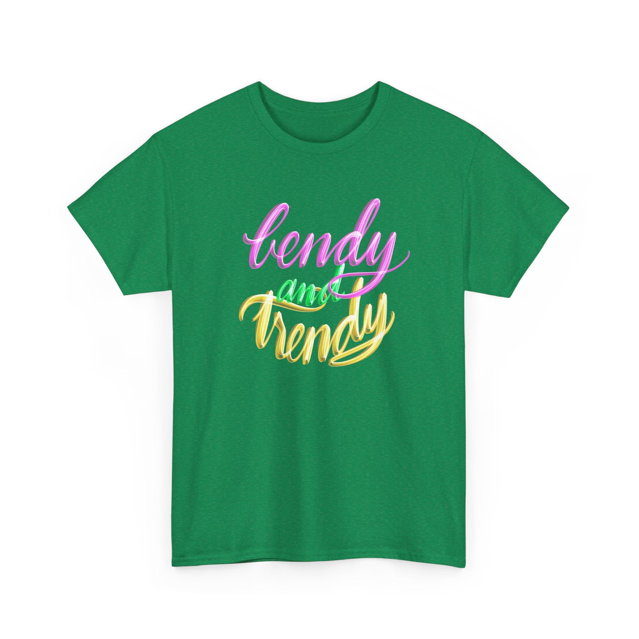 BENDY AND TRENDY Unisex Heavy Cotton Tee