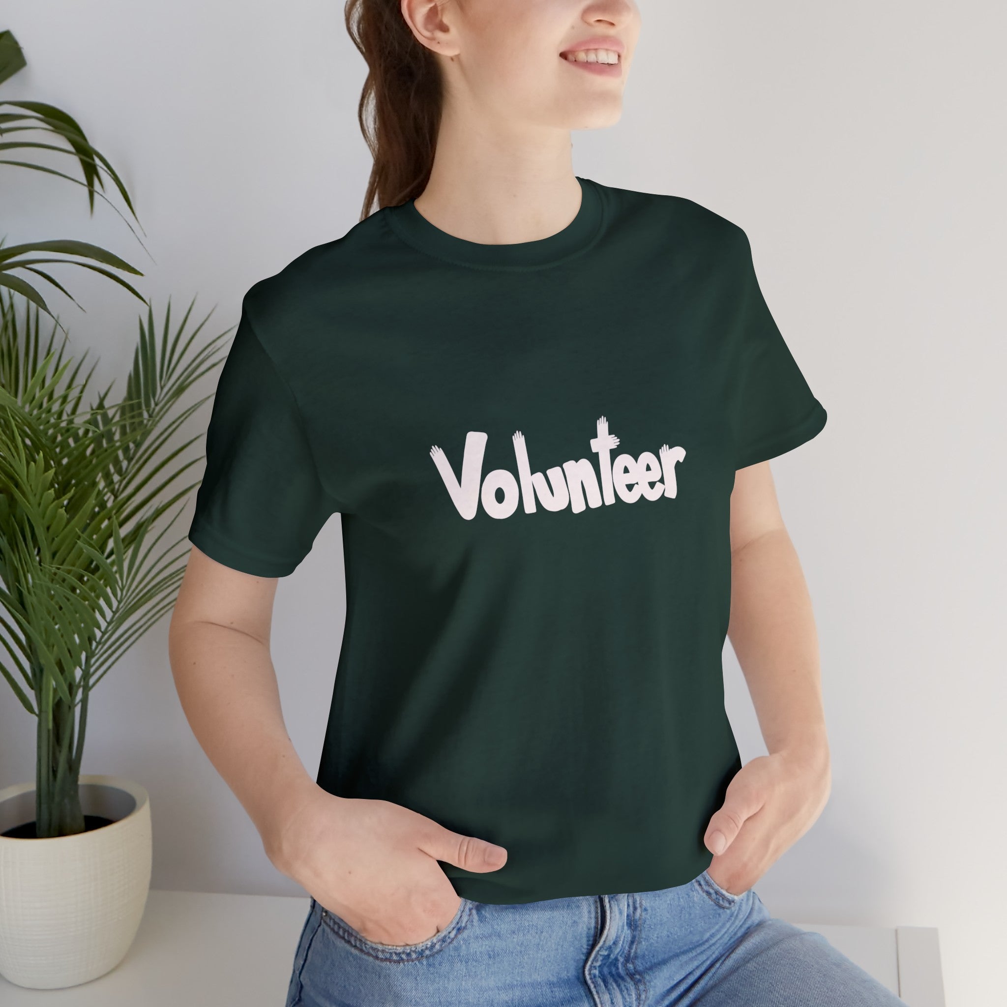 VOLUNTEER Unisex Jersey Short Sleeve Tee