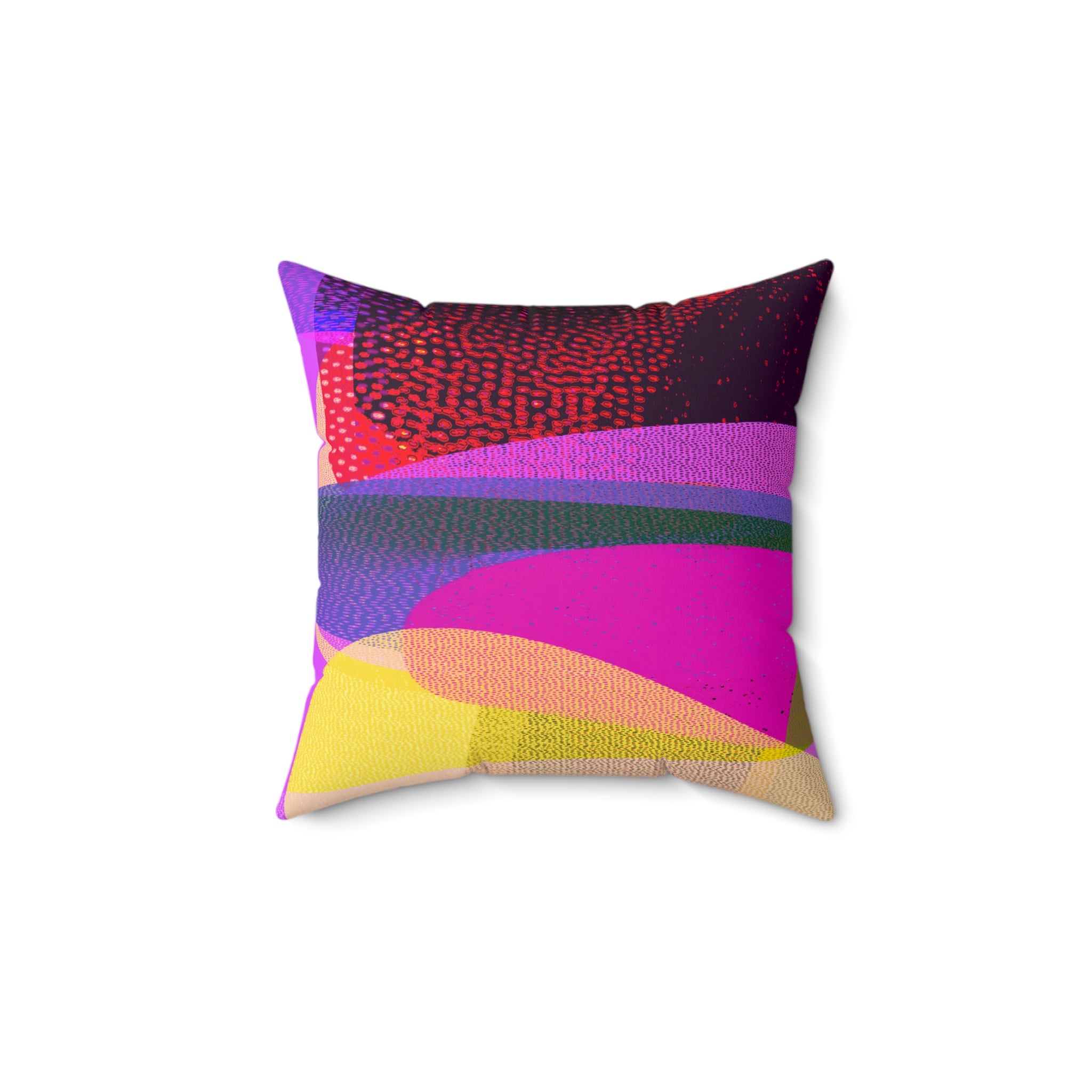 Spun Polyester Square Pillow