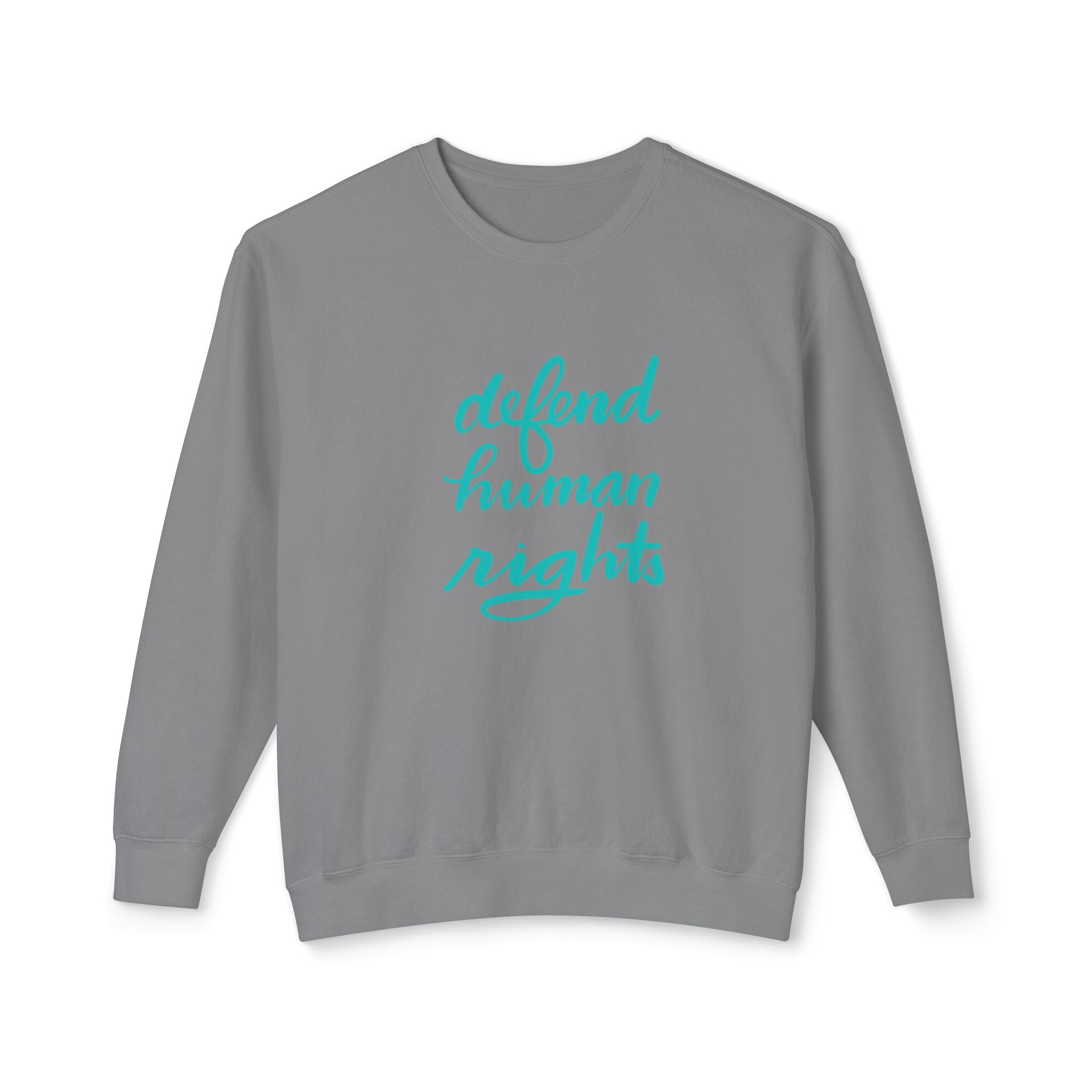 Defend Human Rights Crewneck Sweatshirt