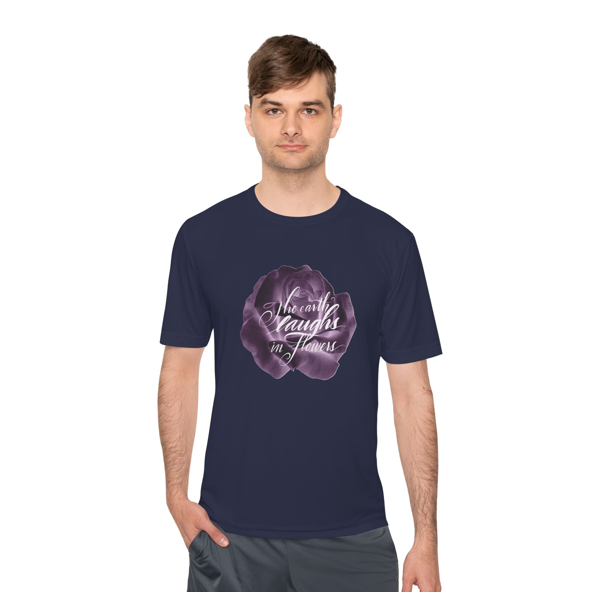 Floral Inspirational Unisex Moisture-Wicking Tee - Perfect for Everyday Comfort