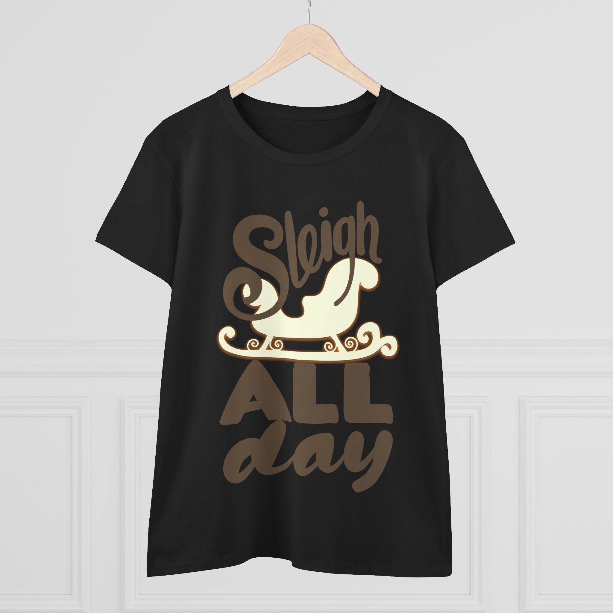 SLEIGH ALL DAY Cotton Tee