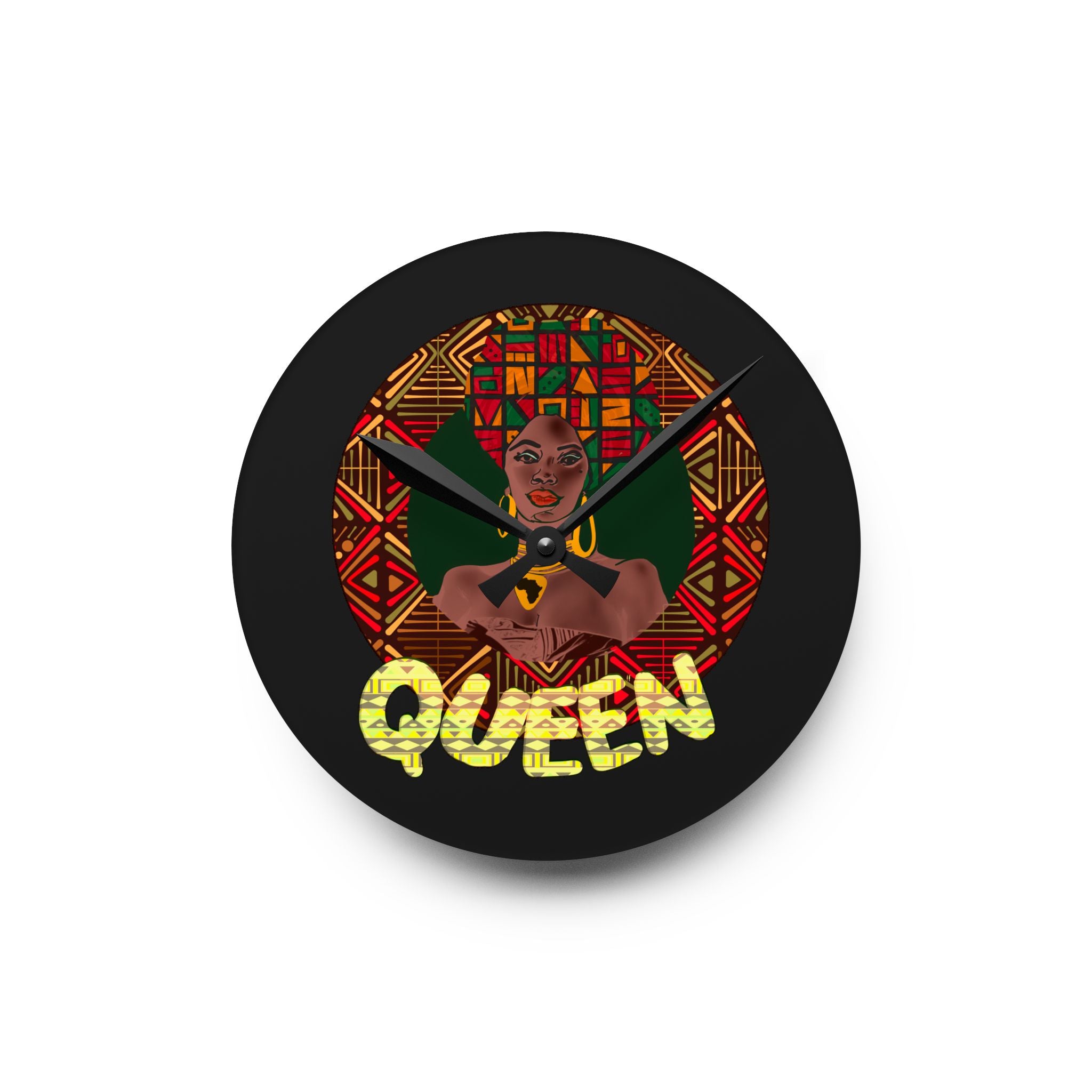 QUEEN Acrylic Wall Clock