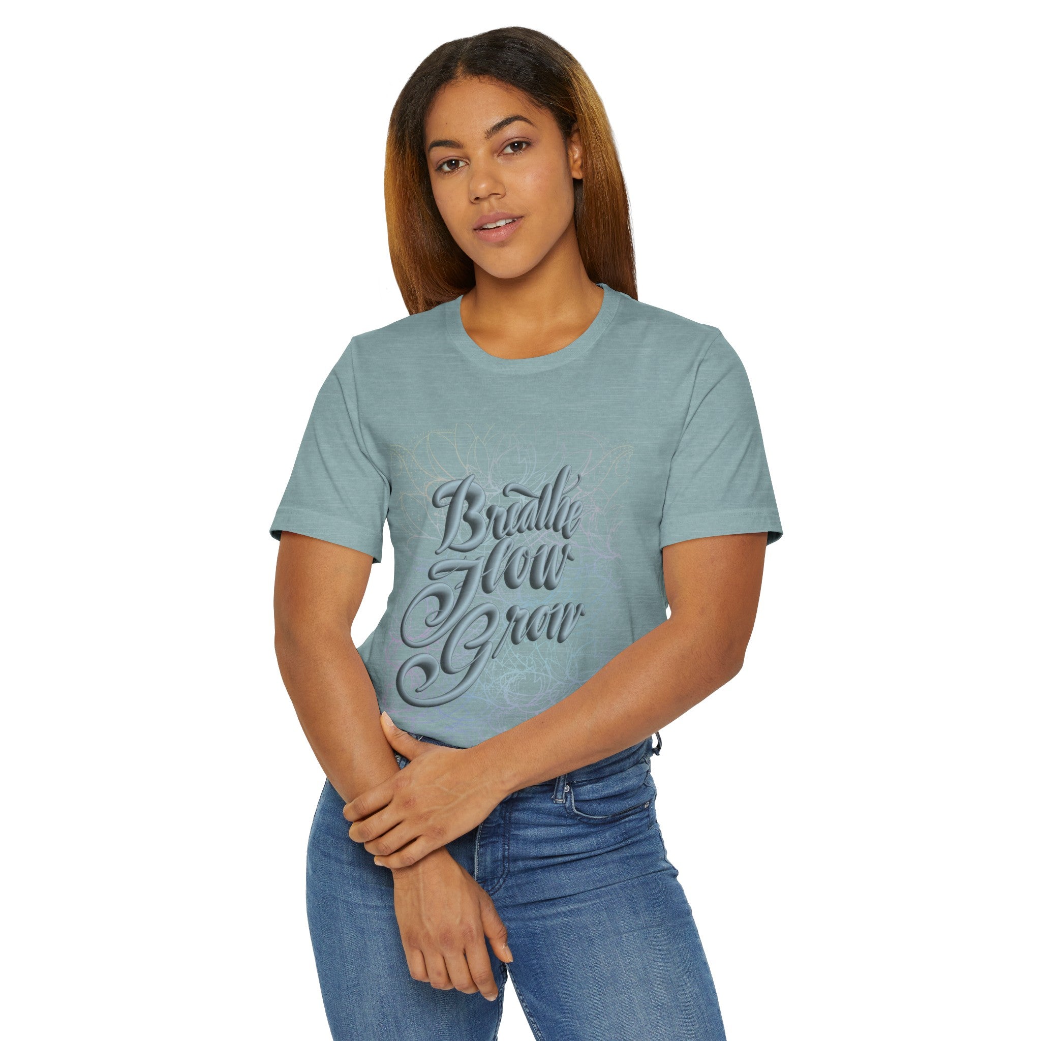 BREATHE FLOW GROW Unisex Jersey T-Shirt