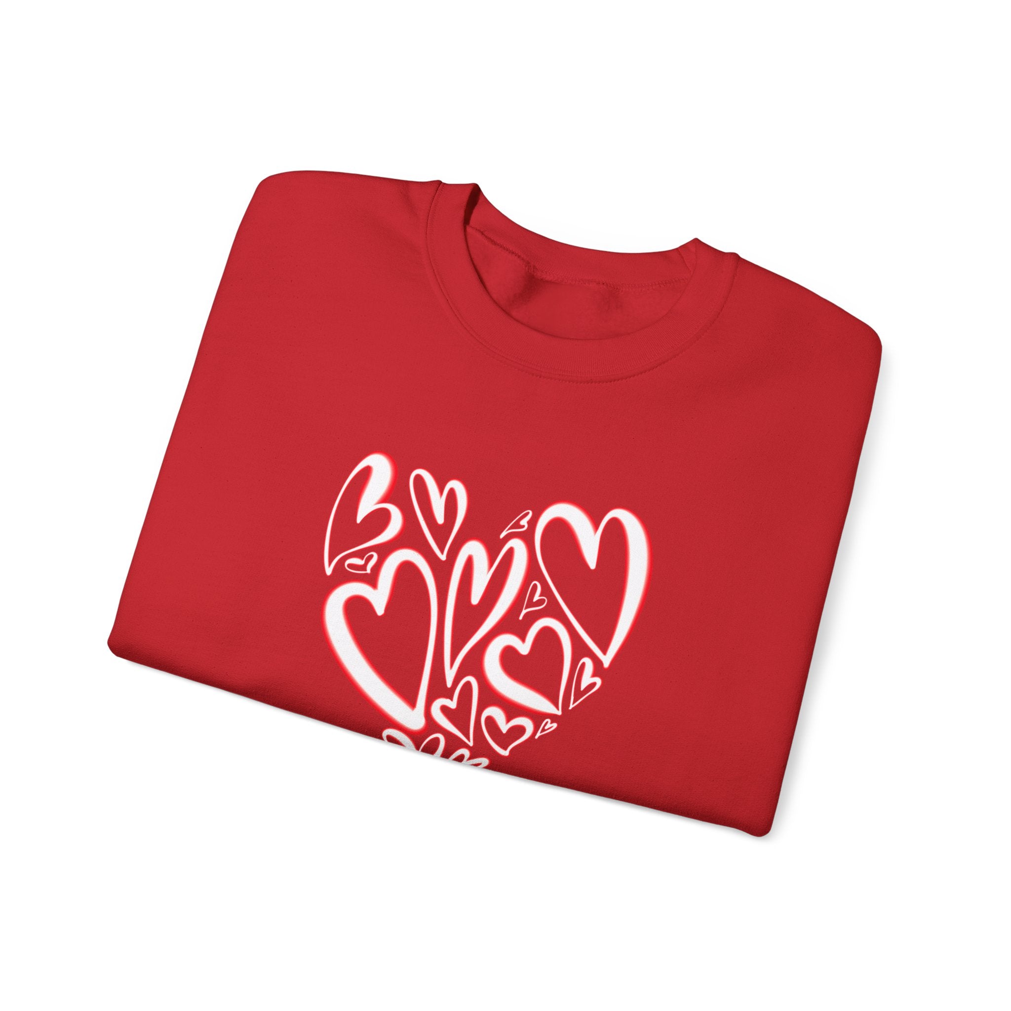 Heart Doodle Crewneck Sweatshirt