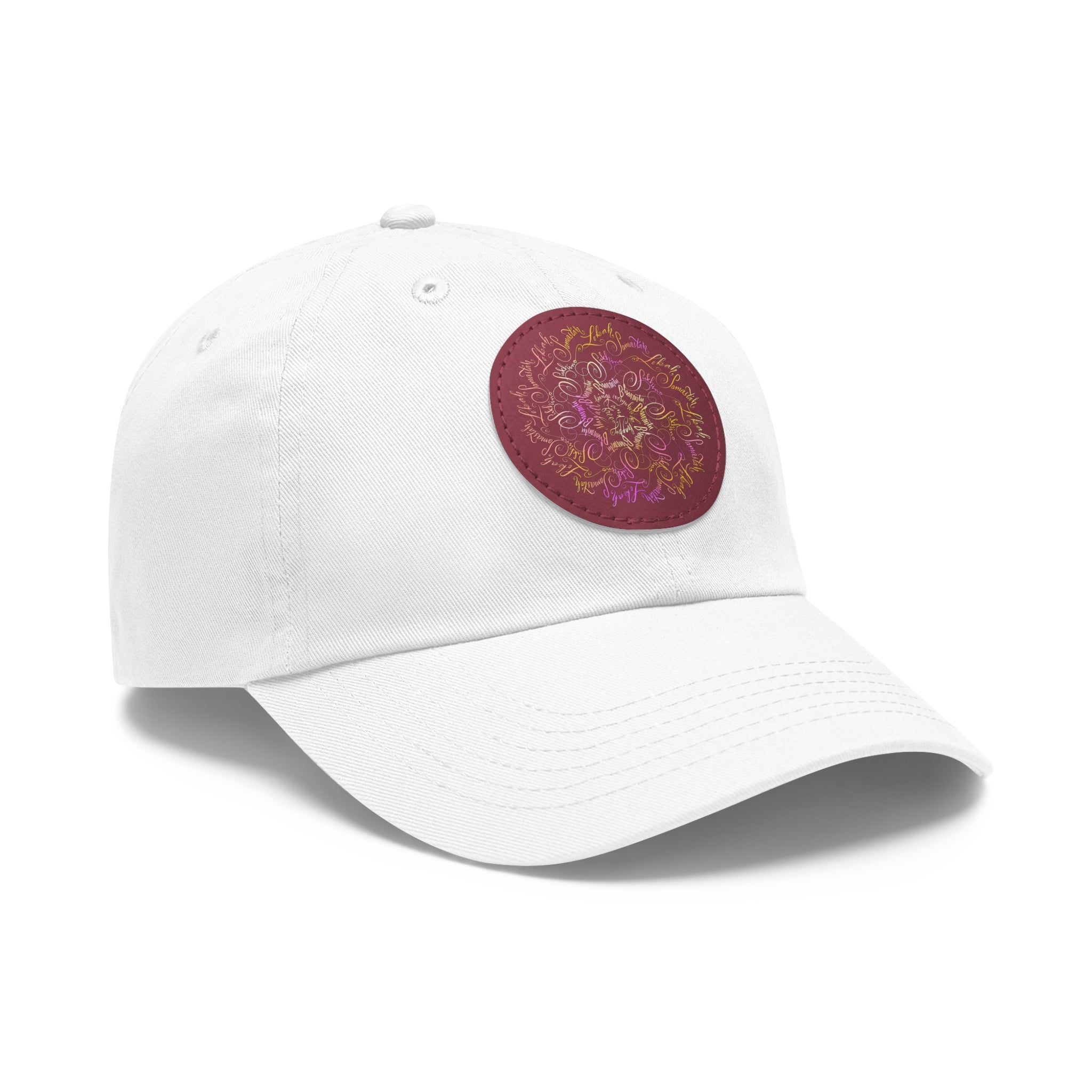 Yoga Mandala Calligraphy Cap