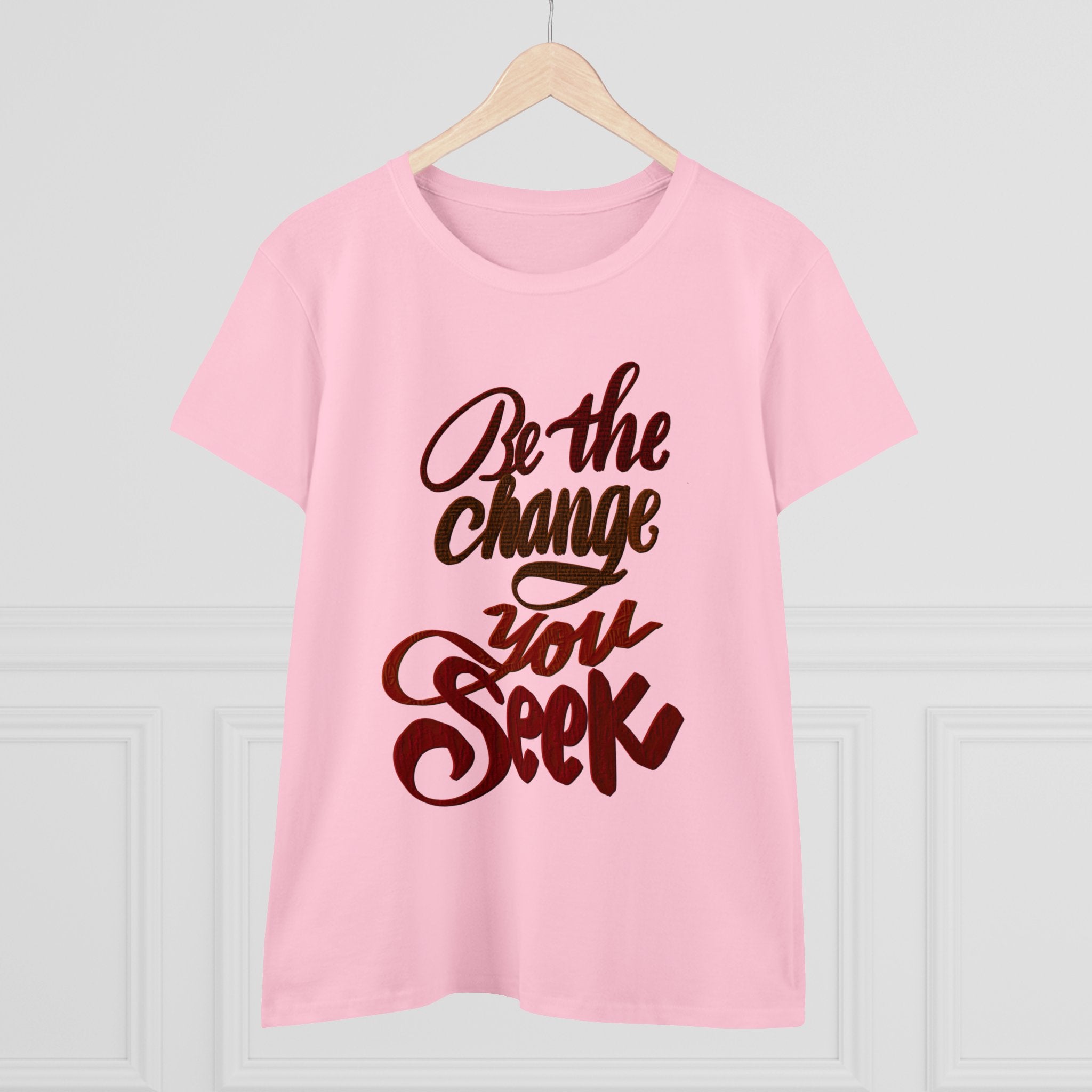 BE THE CHANGE Midweight Cotton Tee