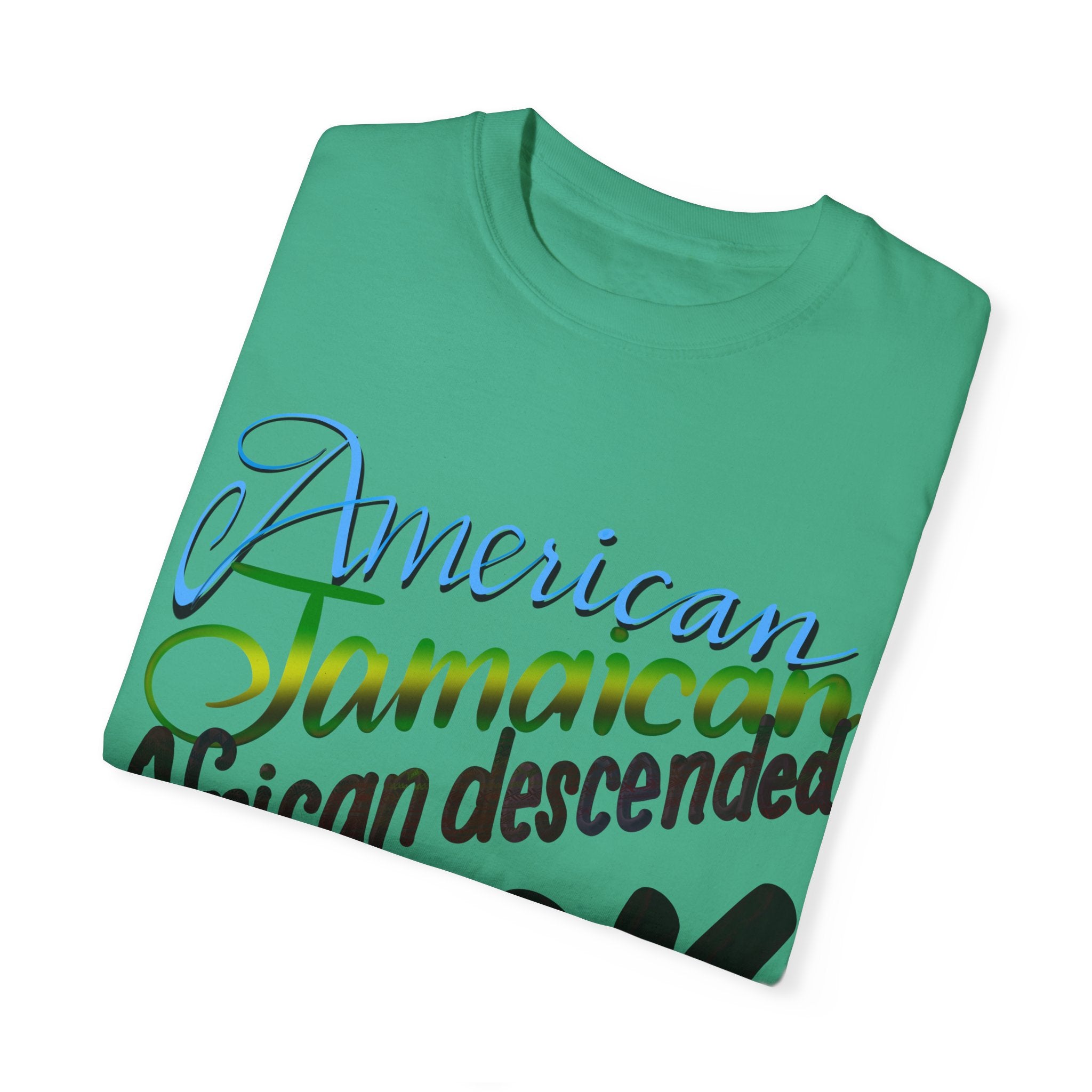 AMERICAN/JAMAICAN etc Unisex Garment-Dyed T-shirt