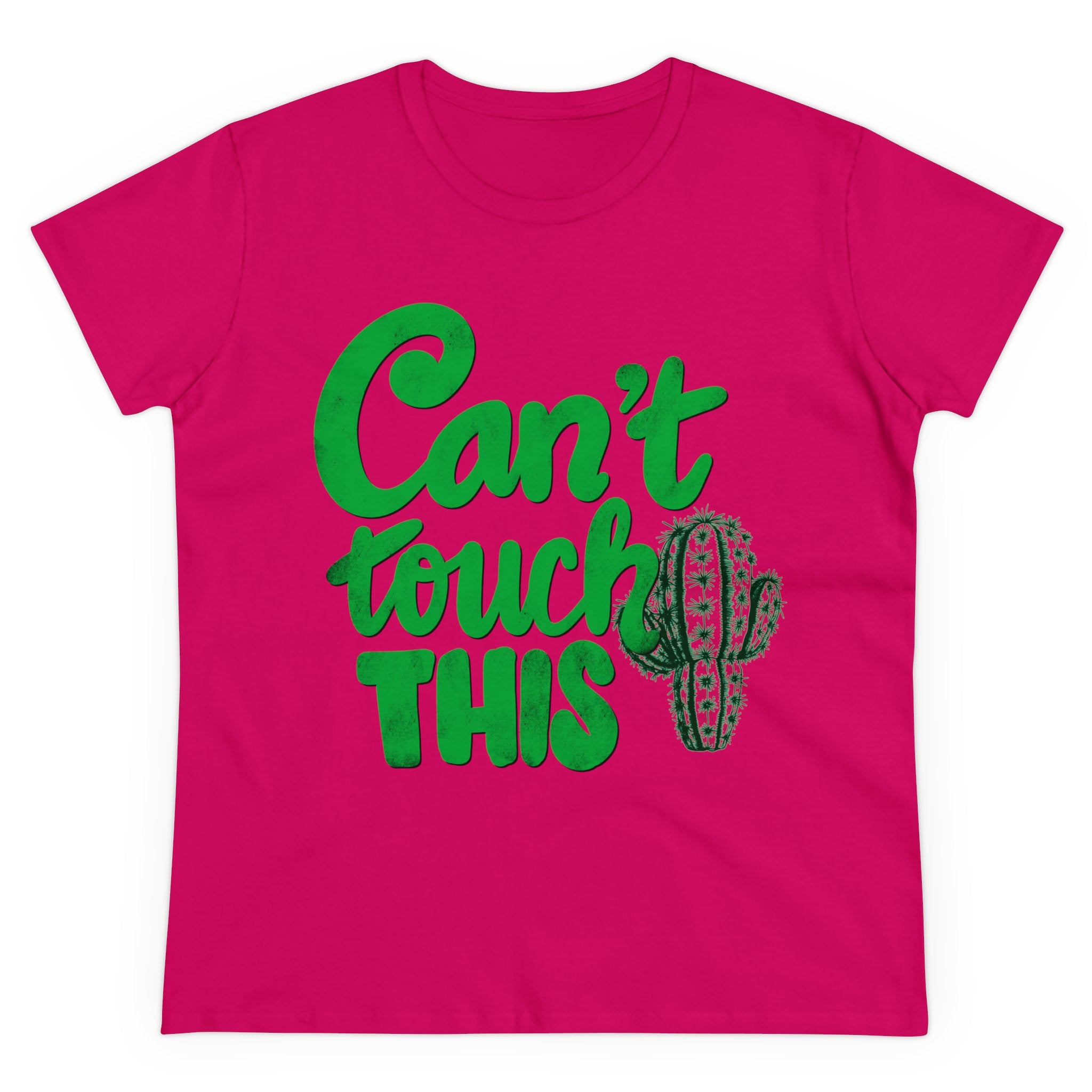 CAN’T TOUCH THIS PUNNY Women's Midweight Cotton Tee