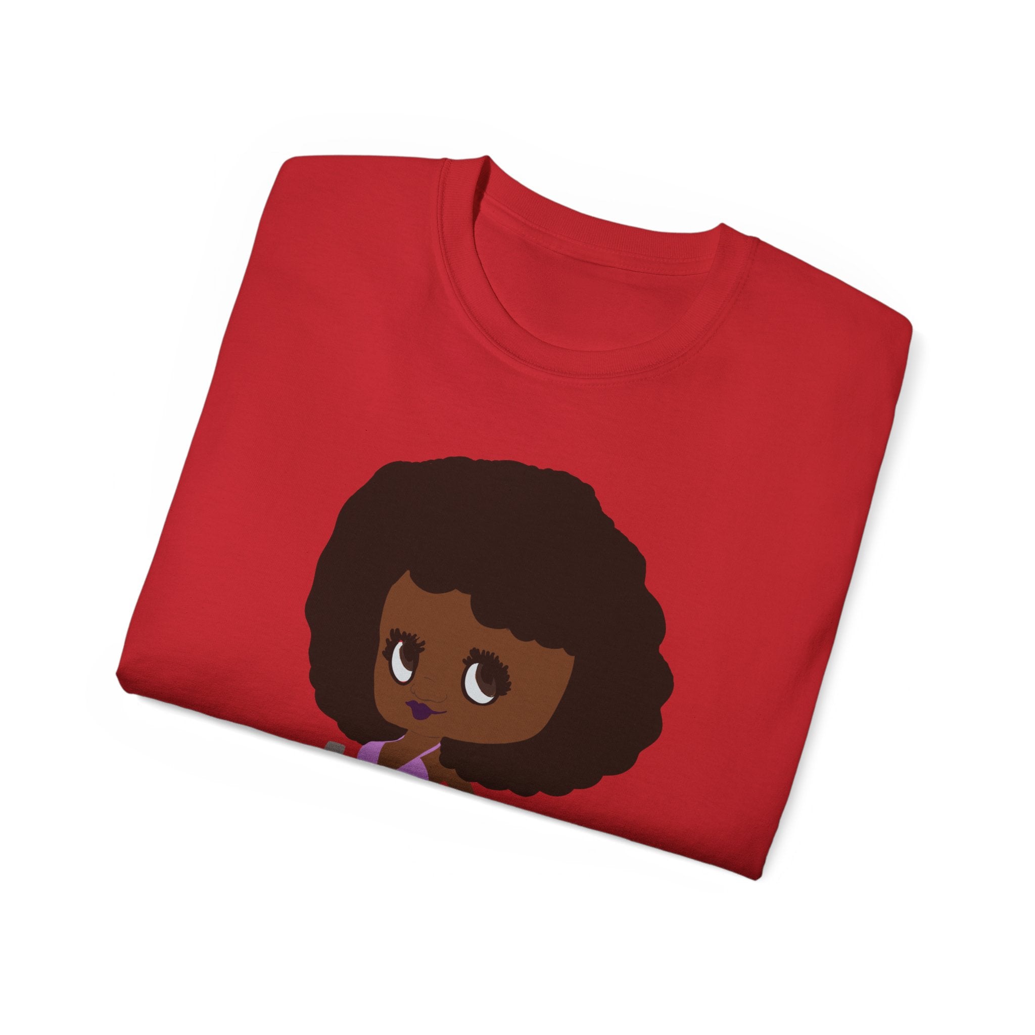 BETTINA WITH CELL PHONE Unisex Ultra Cotton Tee