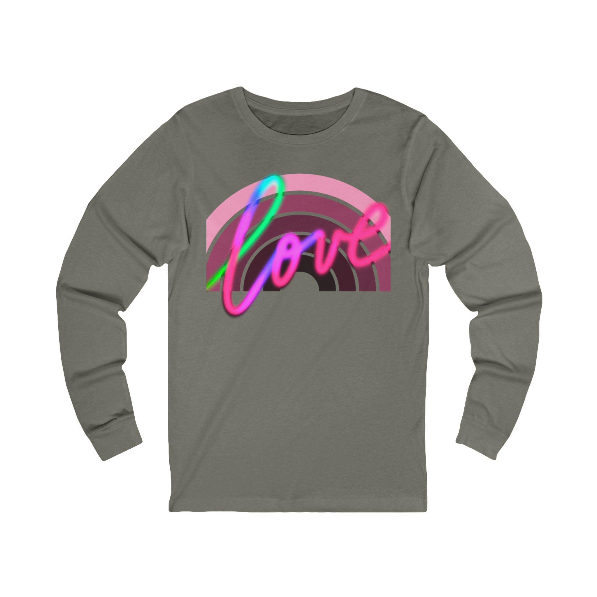 LOVE (FRONT AND BACK) Long Sleeve Tee