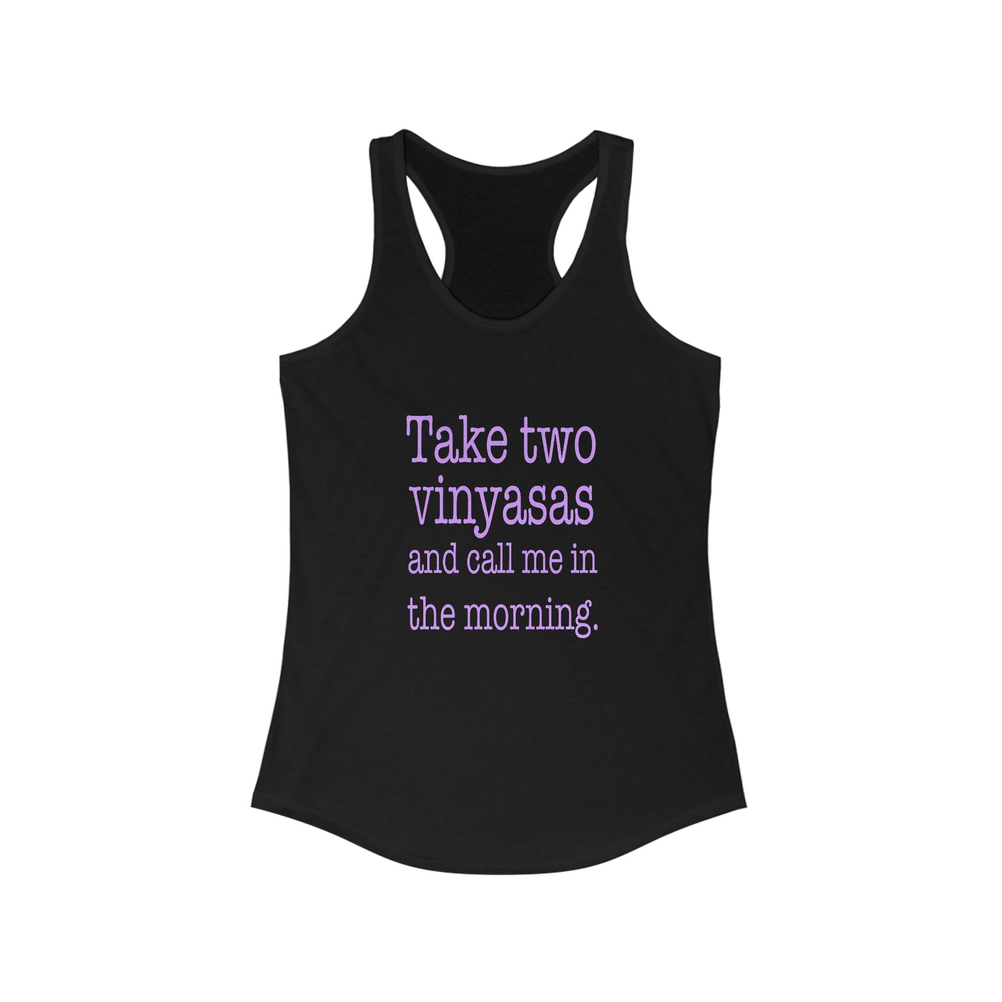 Yoga Racerback Tank—Take Two Vinyasas