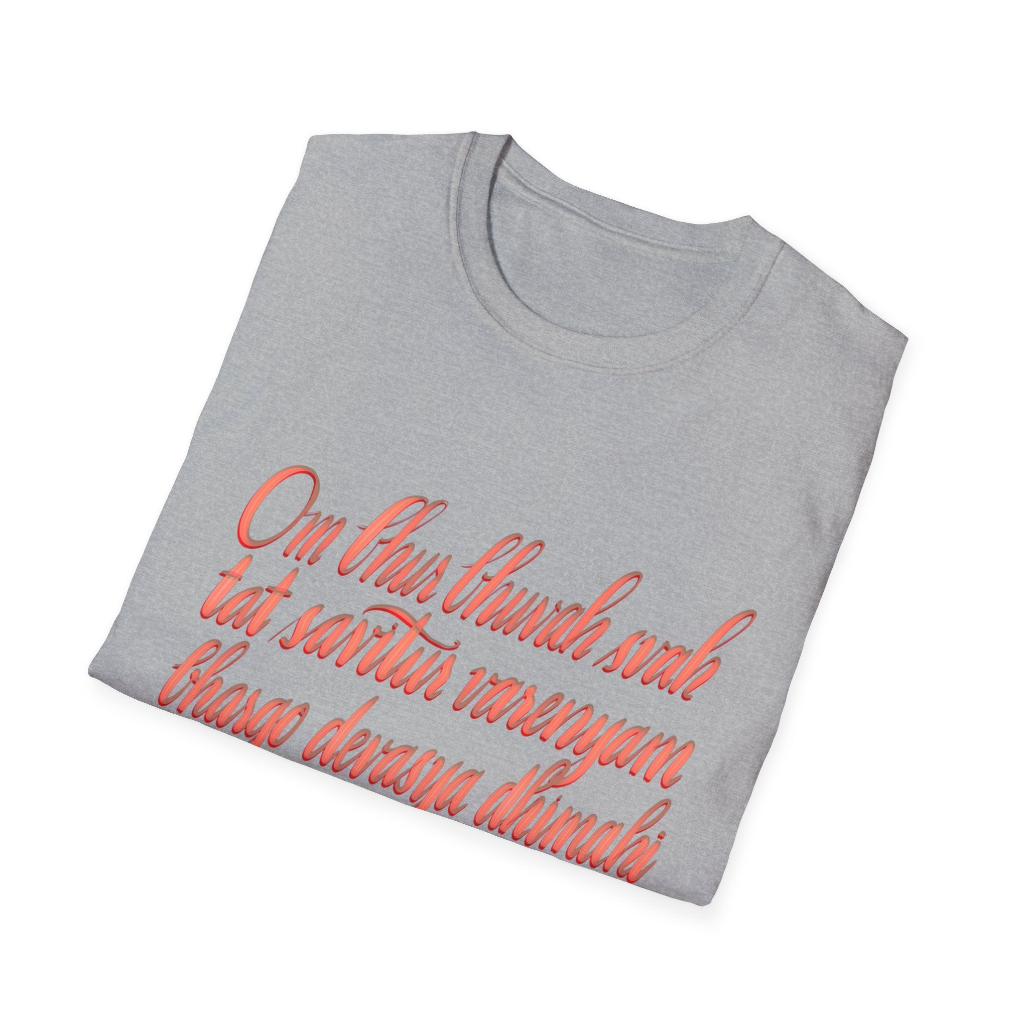 Spiritual Affirmation Unisex Softstyle T-Shirt - Inspirational Quote Tee