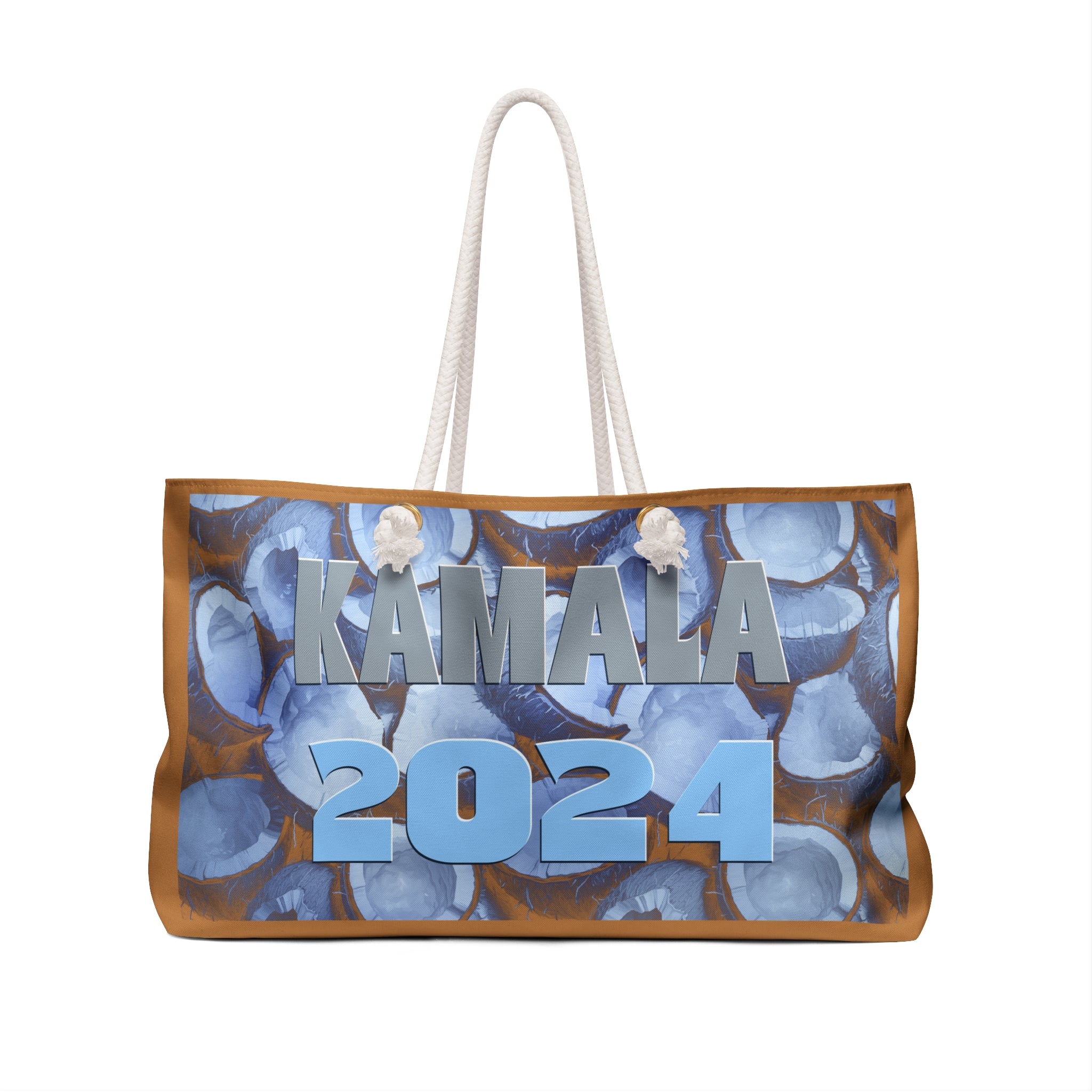 COCO-NUTS ABOUT KAMALA Weekender Tote Bag