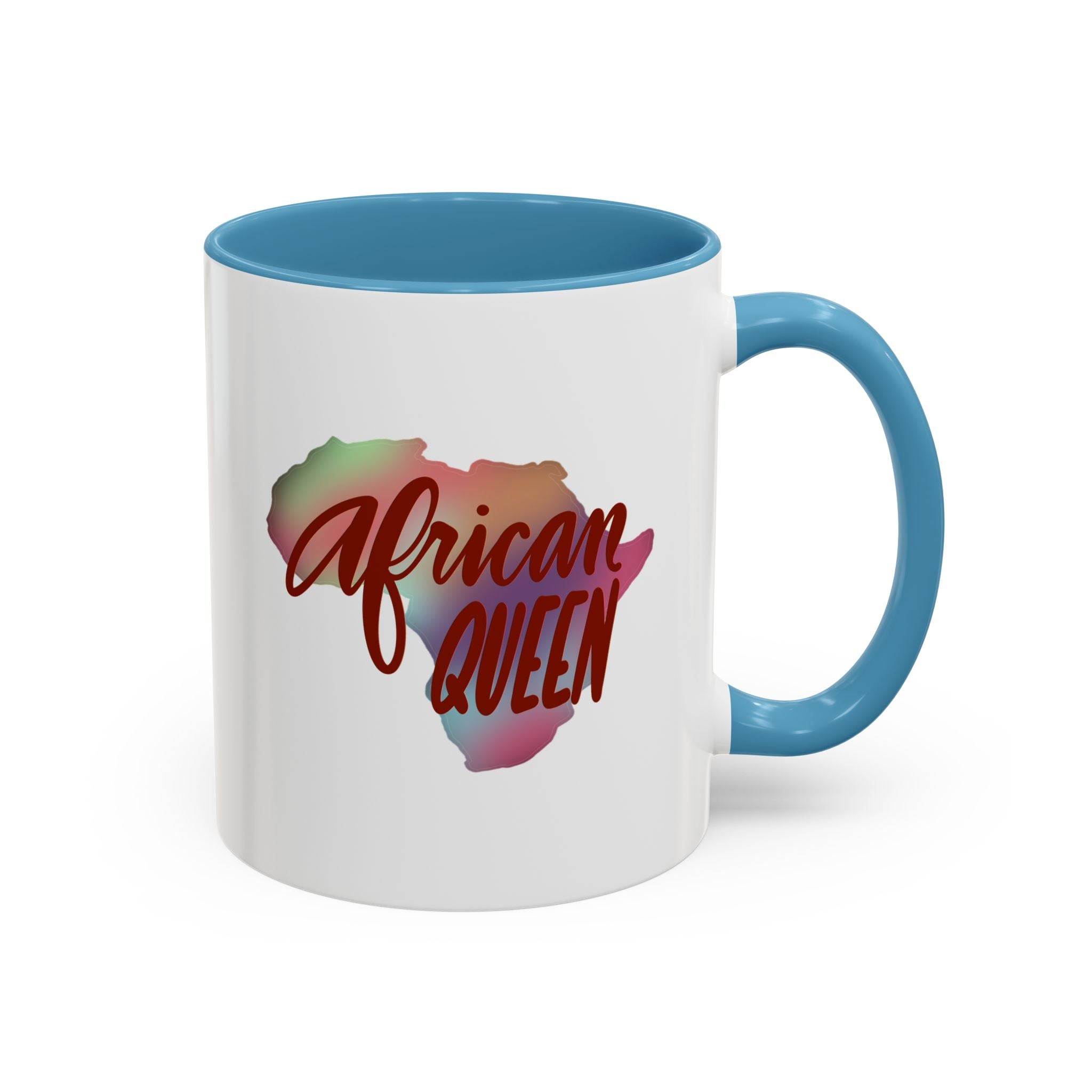 African Queen Accent Coffee Mug - Stylish Ceramic Cup