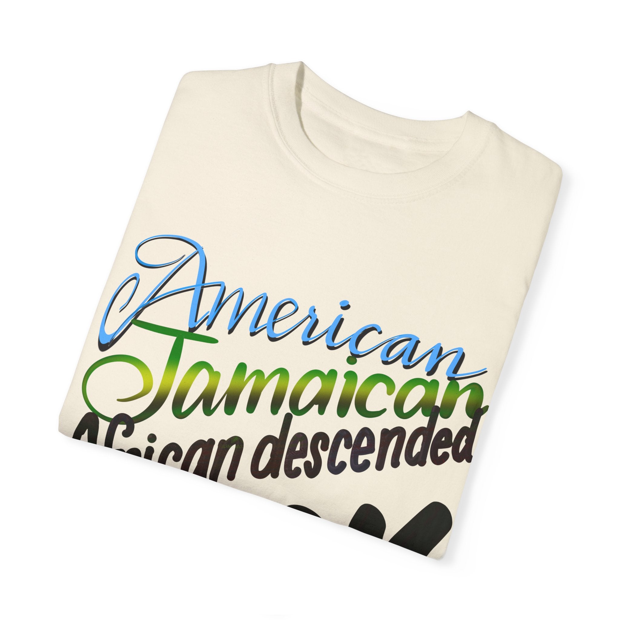 AMERICAN/JAMAICAN etc Unisex Garment-Dyed T-shirt