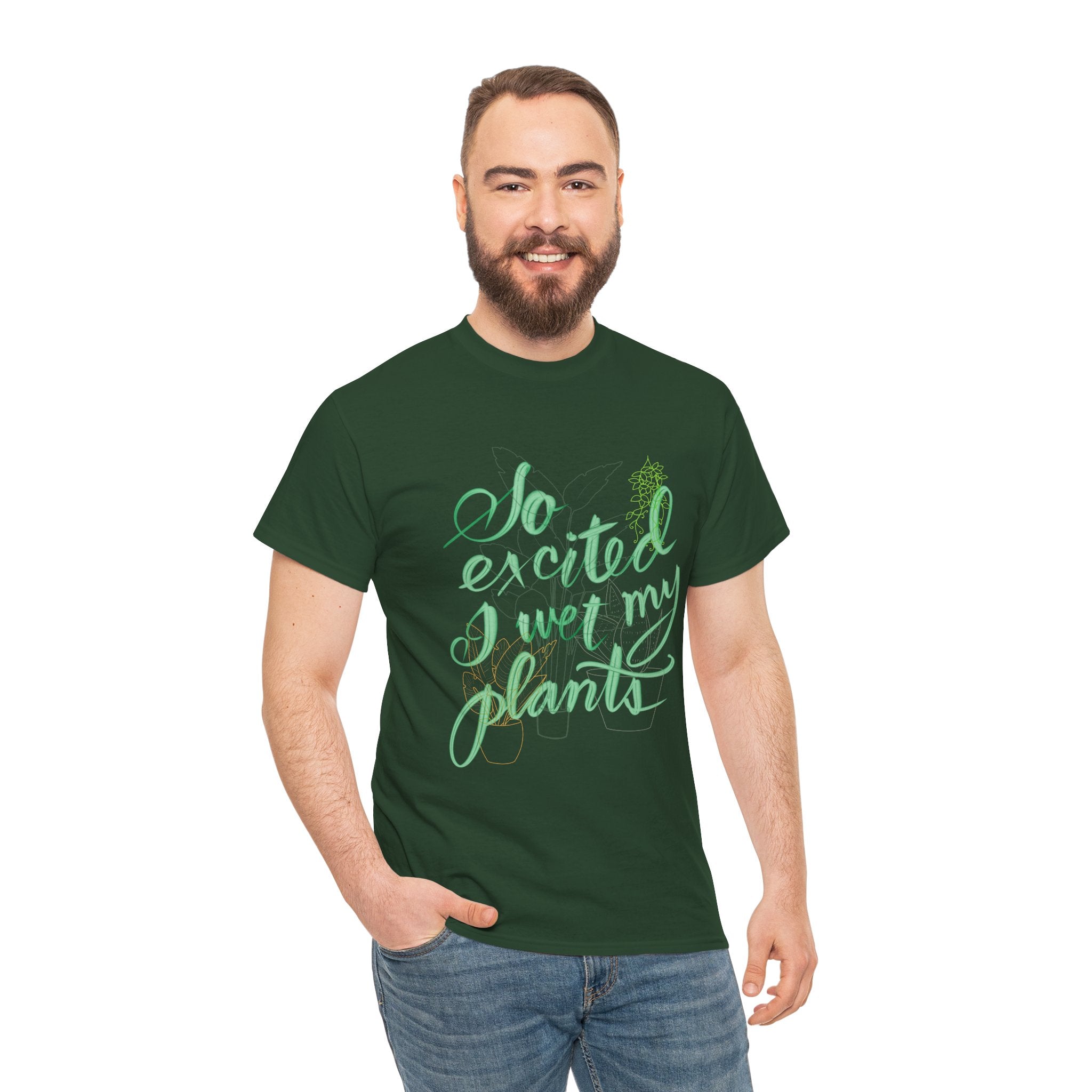 WET MY PLANTS Unisex Heavy Cotton Tee