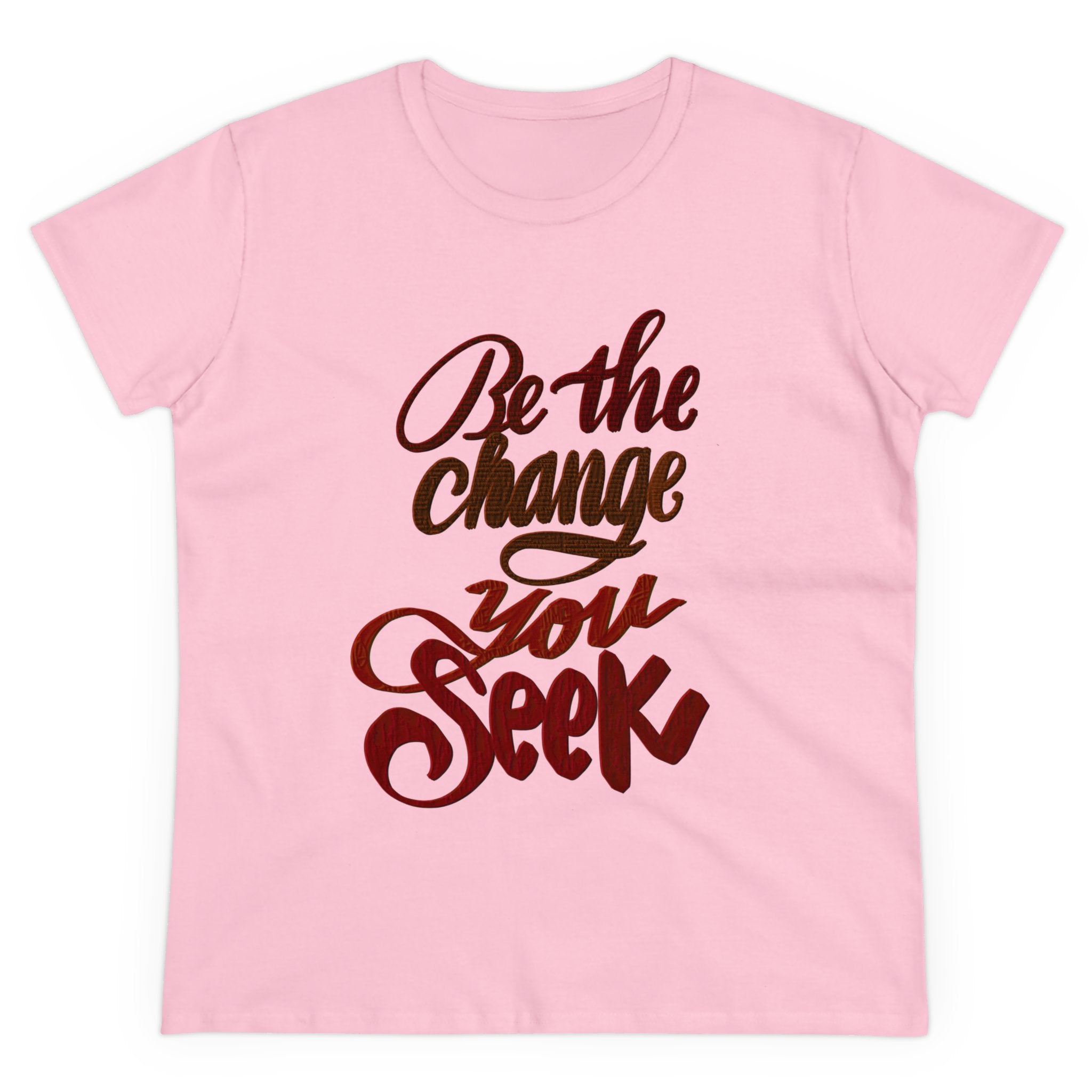 BE THE CHANGE Midweight Cotton Tee