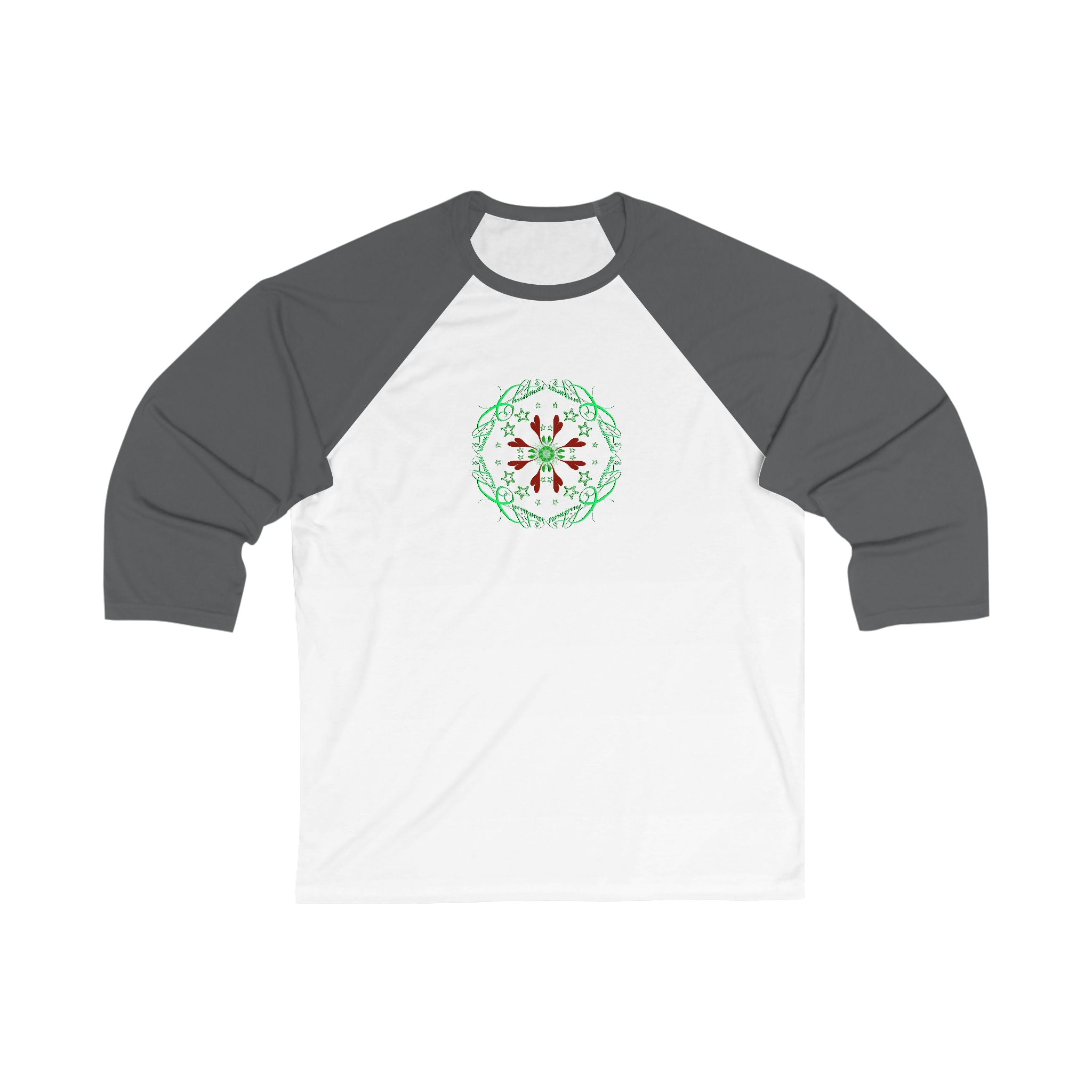 CHRISTMAS 3\4 Sleeve Baseball Tee