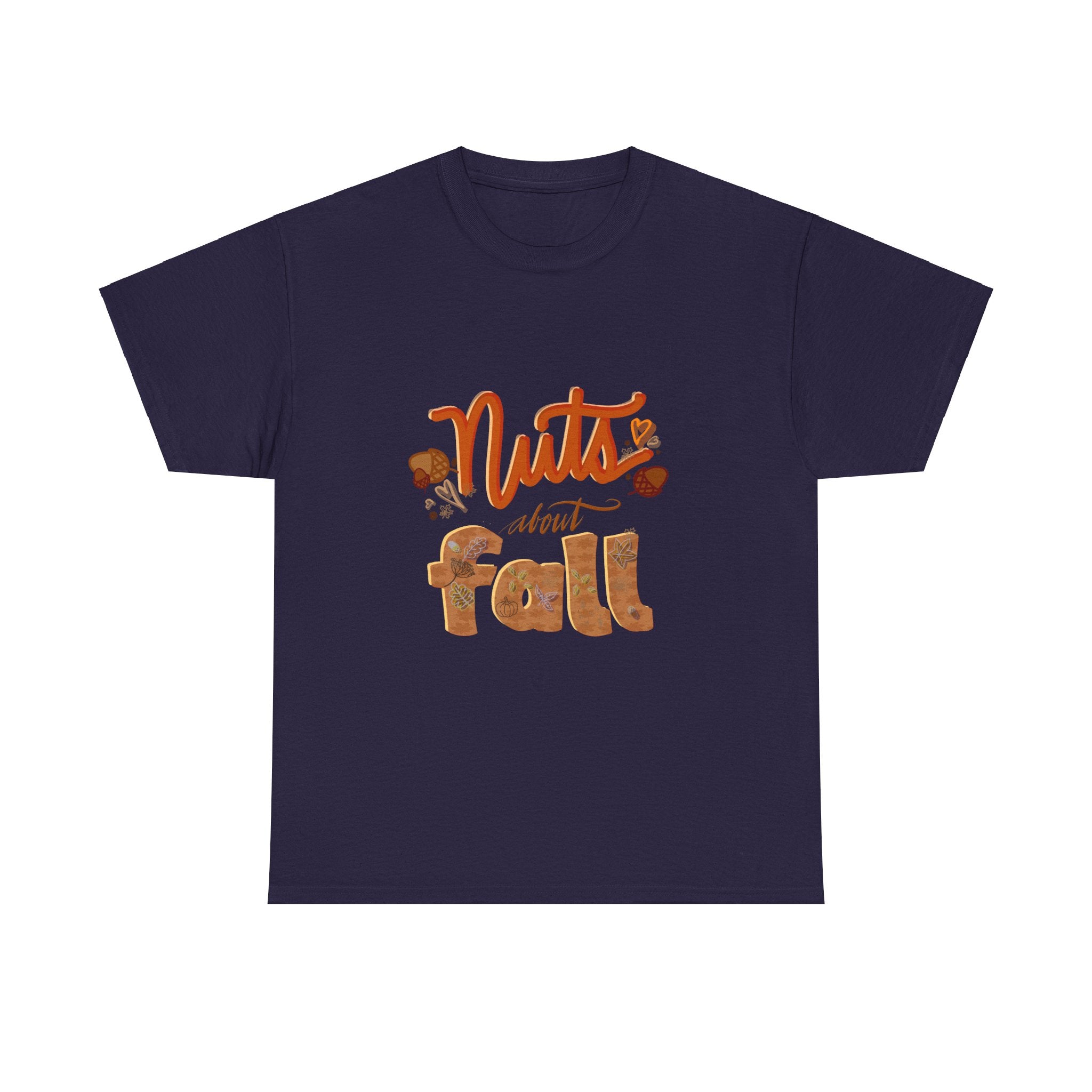 NUTS ABOUT FALL Unisex Heavy Cotton Tee