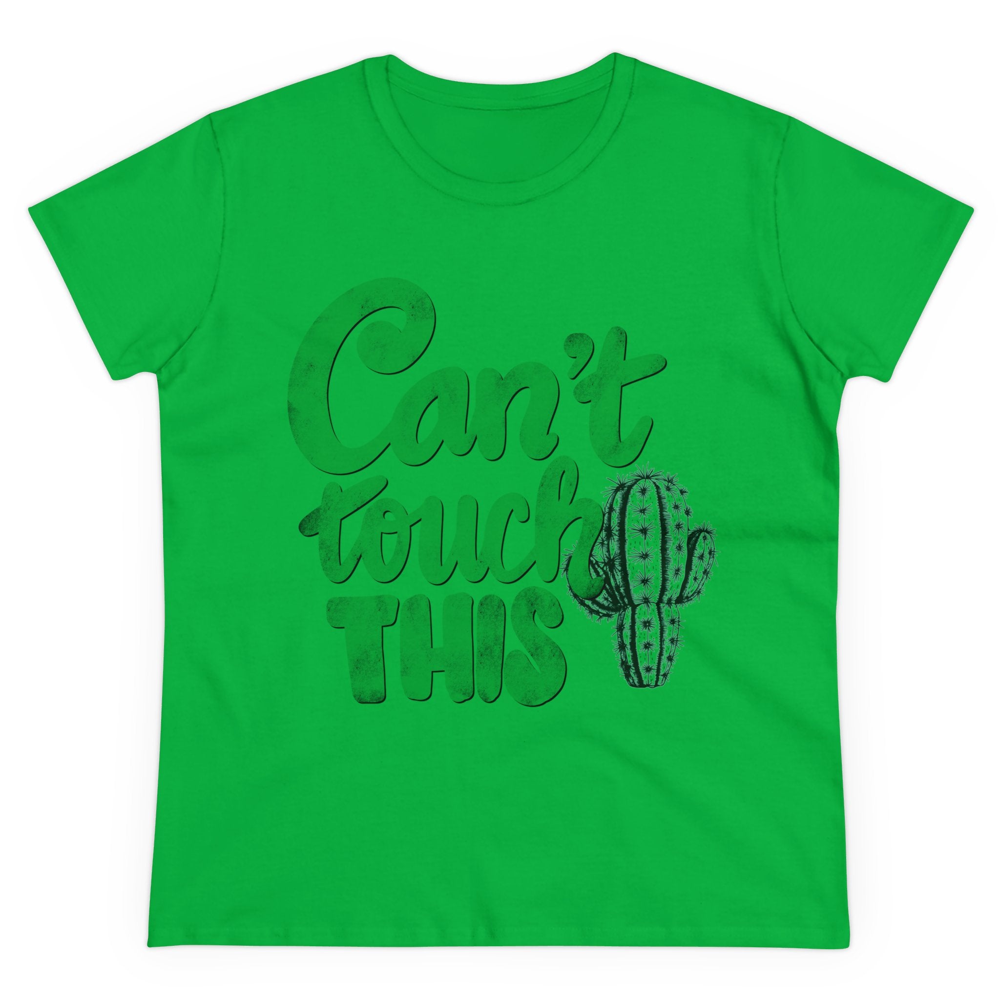 CAN’T TOUCH THIS PUNNY Women's Midweight Cotton Tee