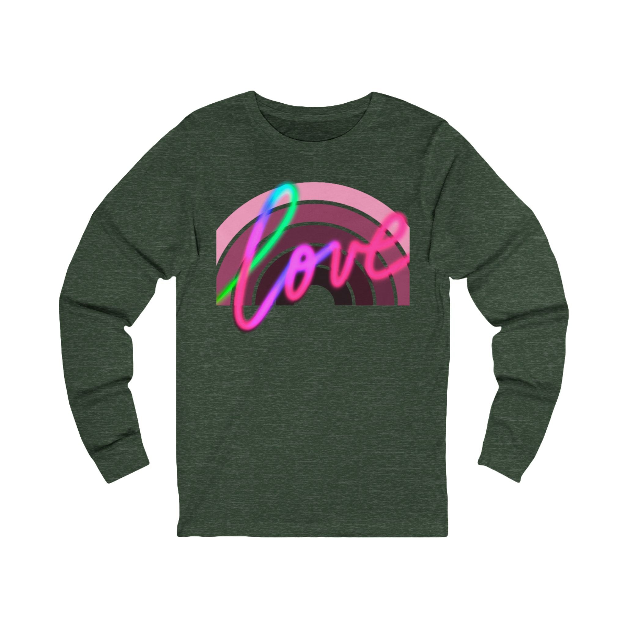 LOVE (FRONT AND BACK) Long Sleeve Tee