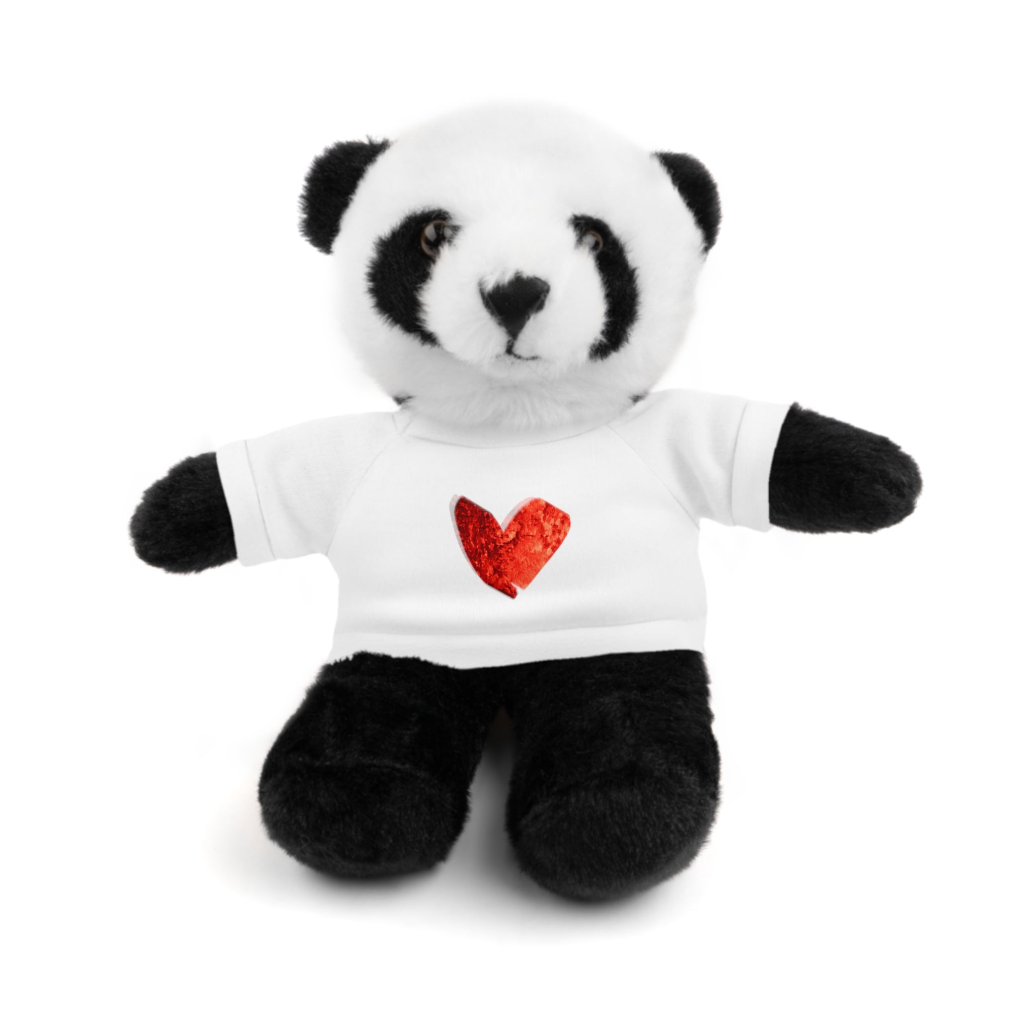 I HEART YOU GLAMINAL Stuffed Animal with Tee