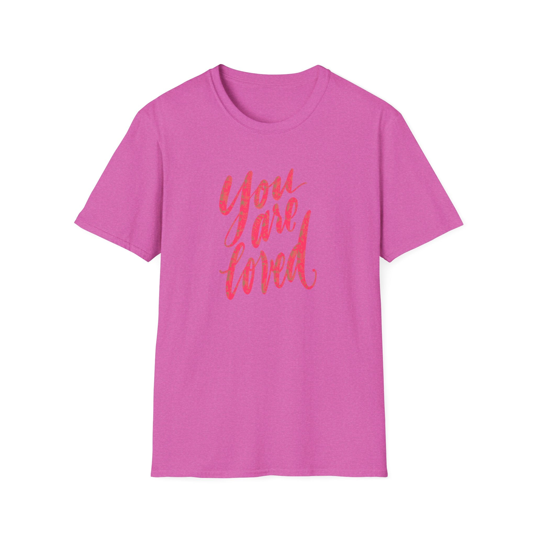 You Are Loved Unisex Softstyle T-Shirt - Comfort with a Positive Message