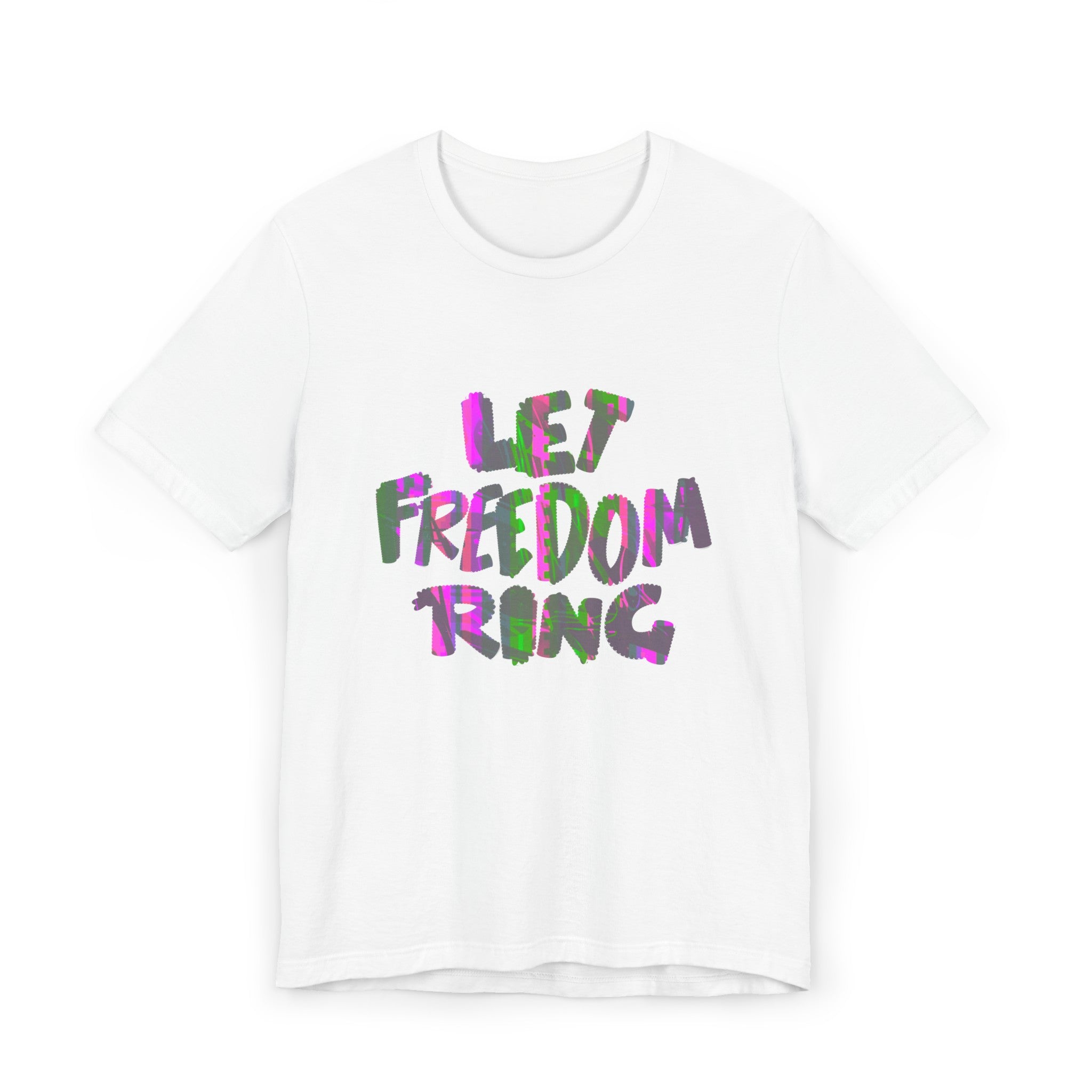 LET FREEDOM RING Unisex Jersey T-Shirt