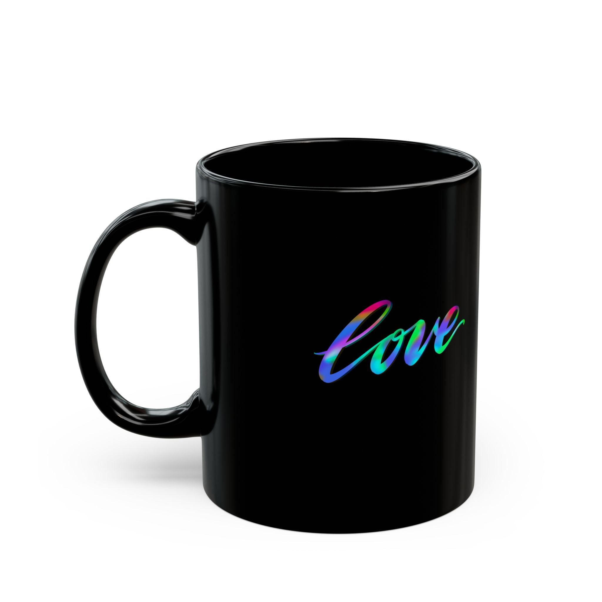 LOVE  Black Mug (11oz)