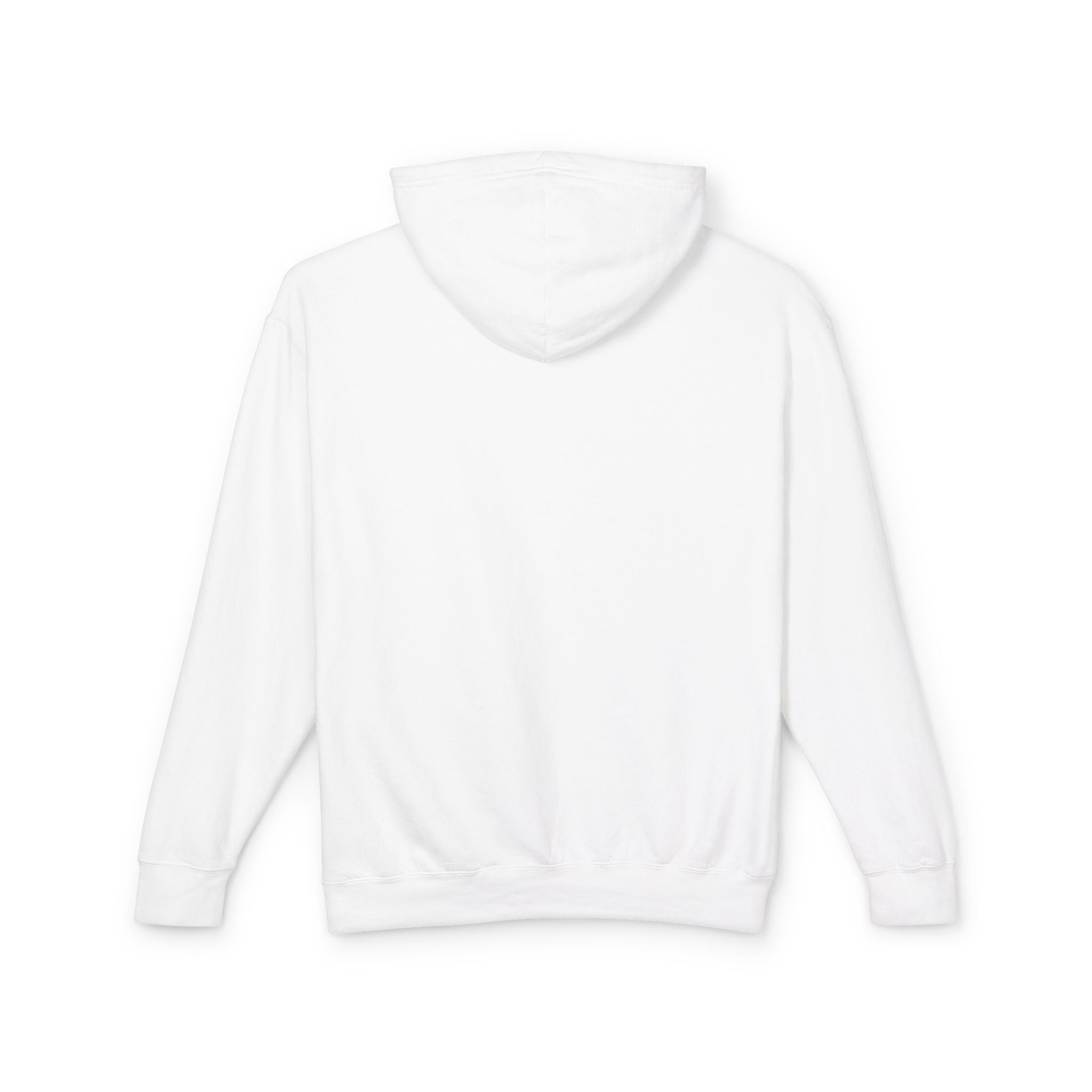 Unisex Lightweight Hooded Sweatshirt with Abstract Art Design