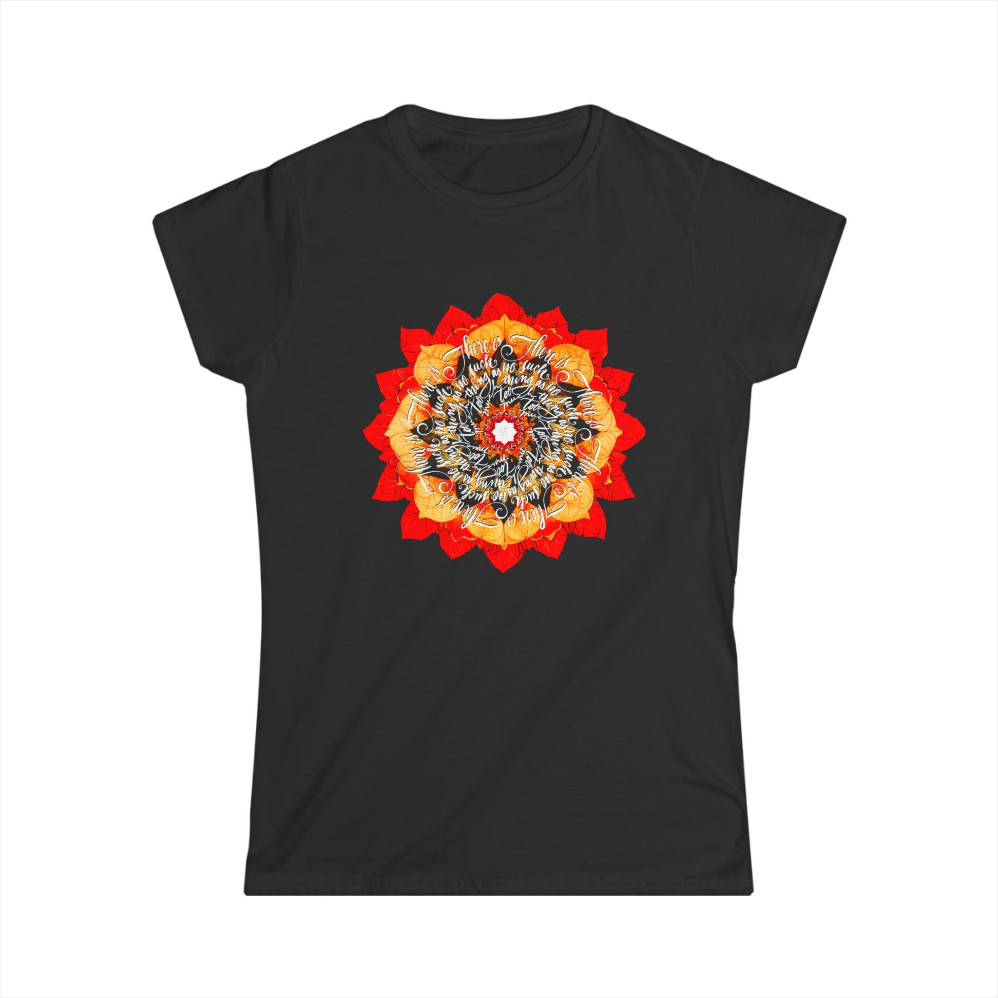 No such thing as too much yoga Mandala Women's Tee - Perfect for Everyday Wear