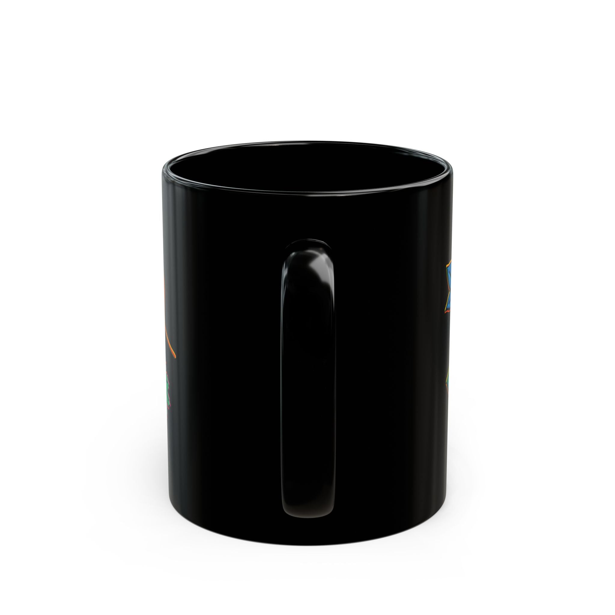 FUN FALL FOLIAGE Black Mug (11oz)