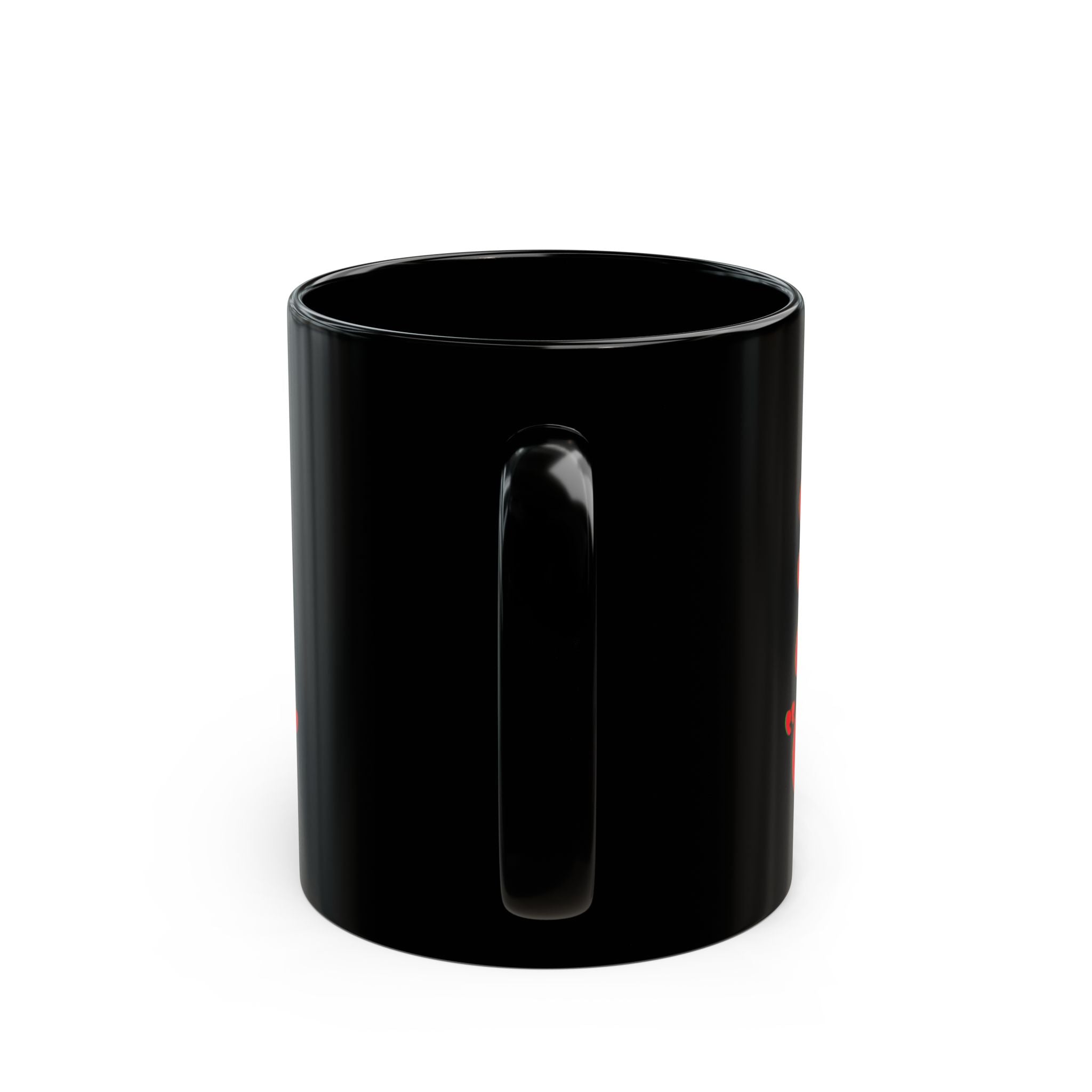 DEAR SANTA Black Mug (11oz)