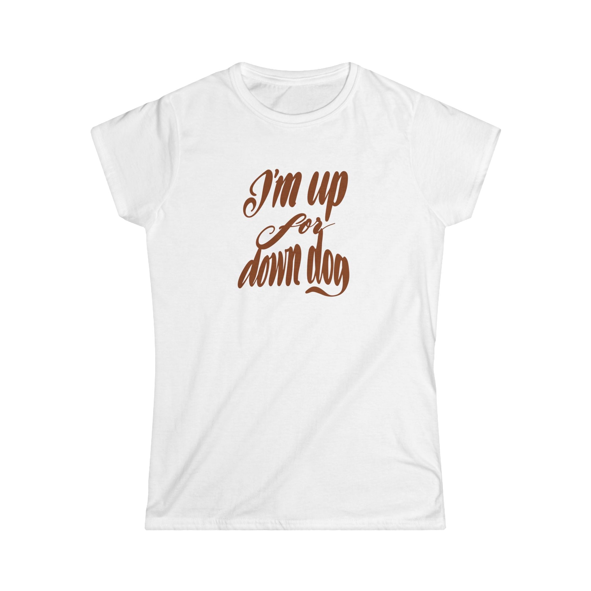 UP FOR DOWN DOG women’s tee