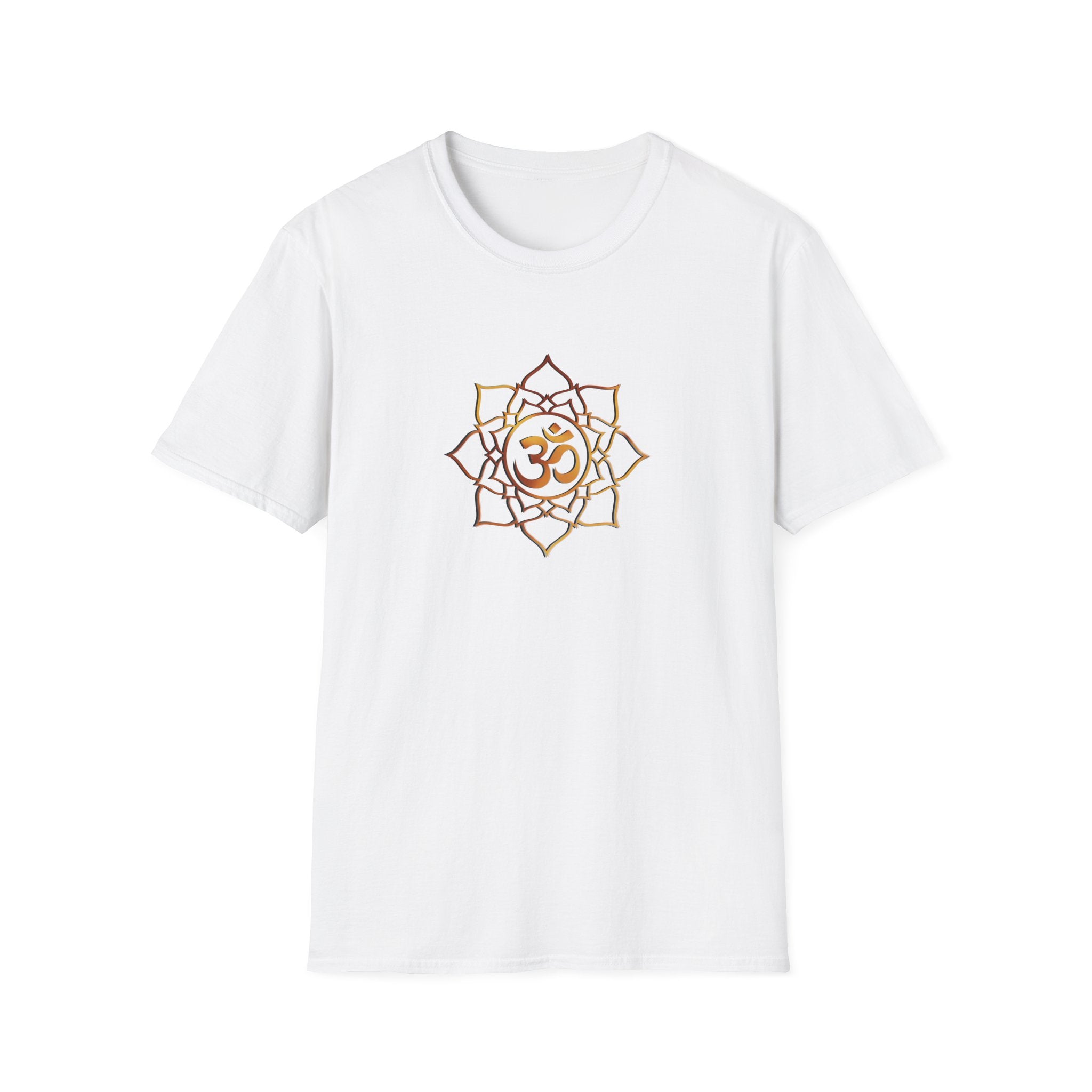 Zen Mandala Om Unisex Softstyle T-Shirt