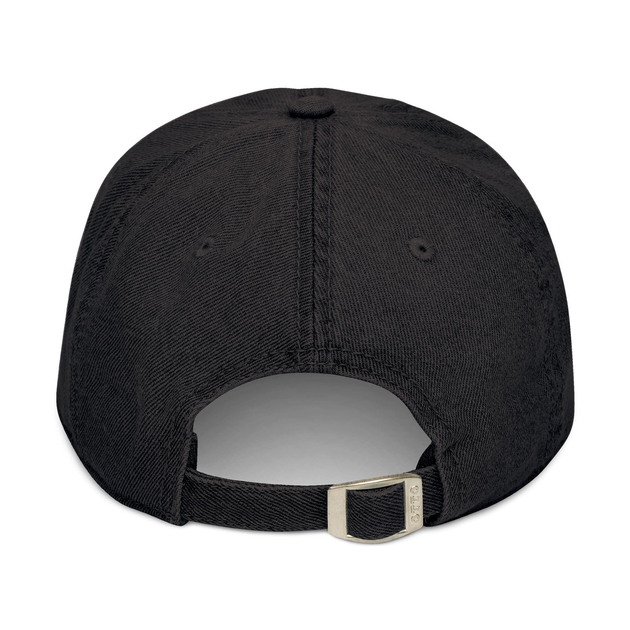 Yoga Embroidered Denim Hat - Stylish Cap for Wellness Enthusiasts