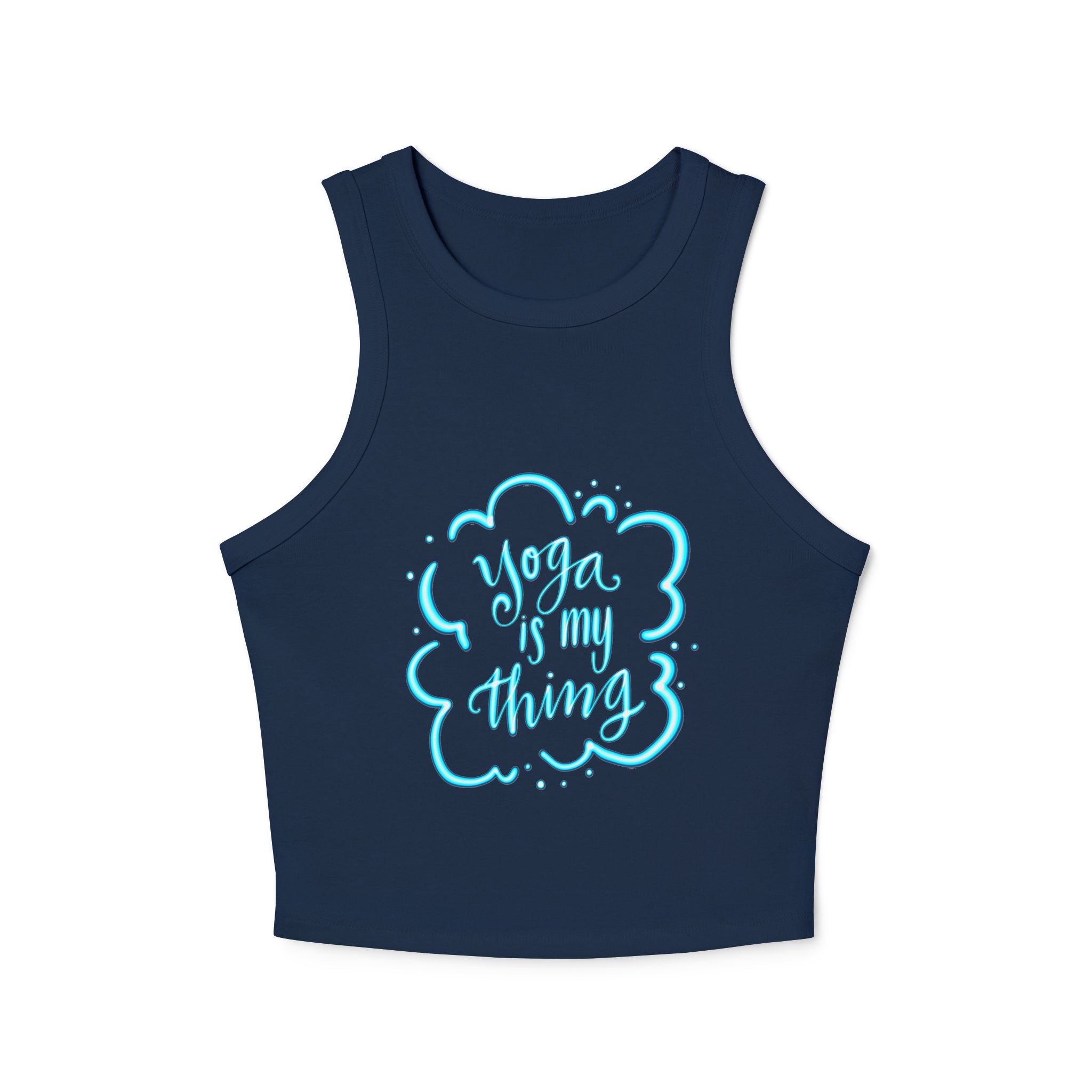 Yoga Is My Thing Crop Tank Top for Women
