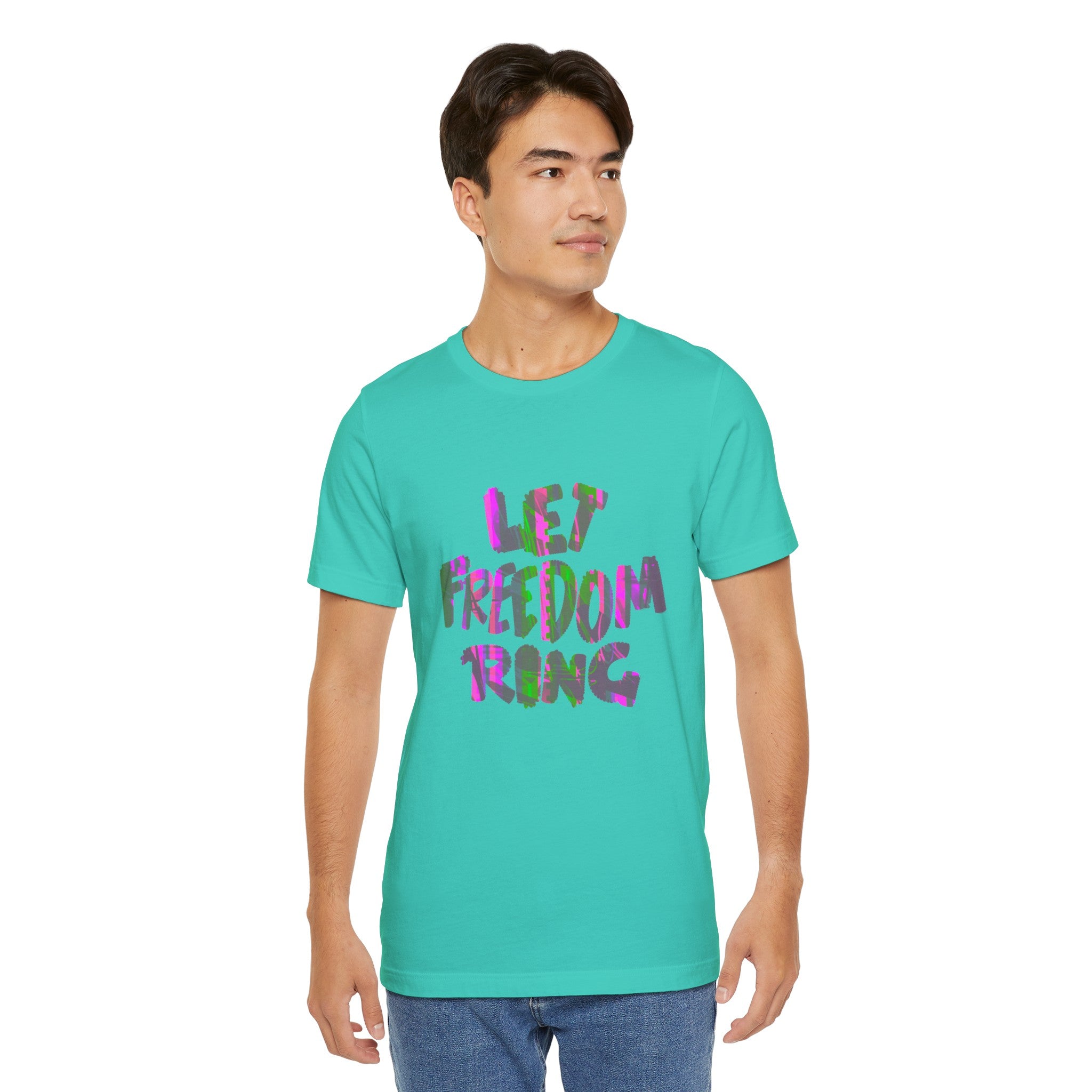 LET FREEDOM RING Unisex Jersey T-Shirt