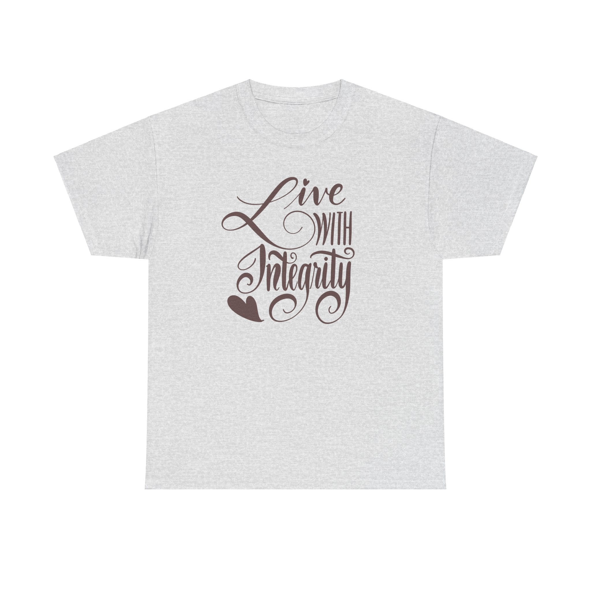 LIVE WITH INTEGRITY Unisex Heavy Cotton Tee